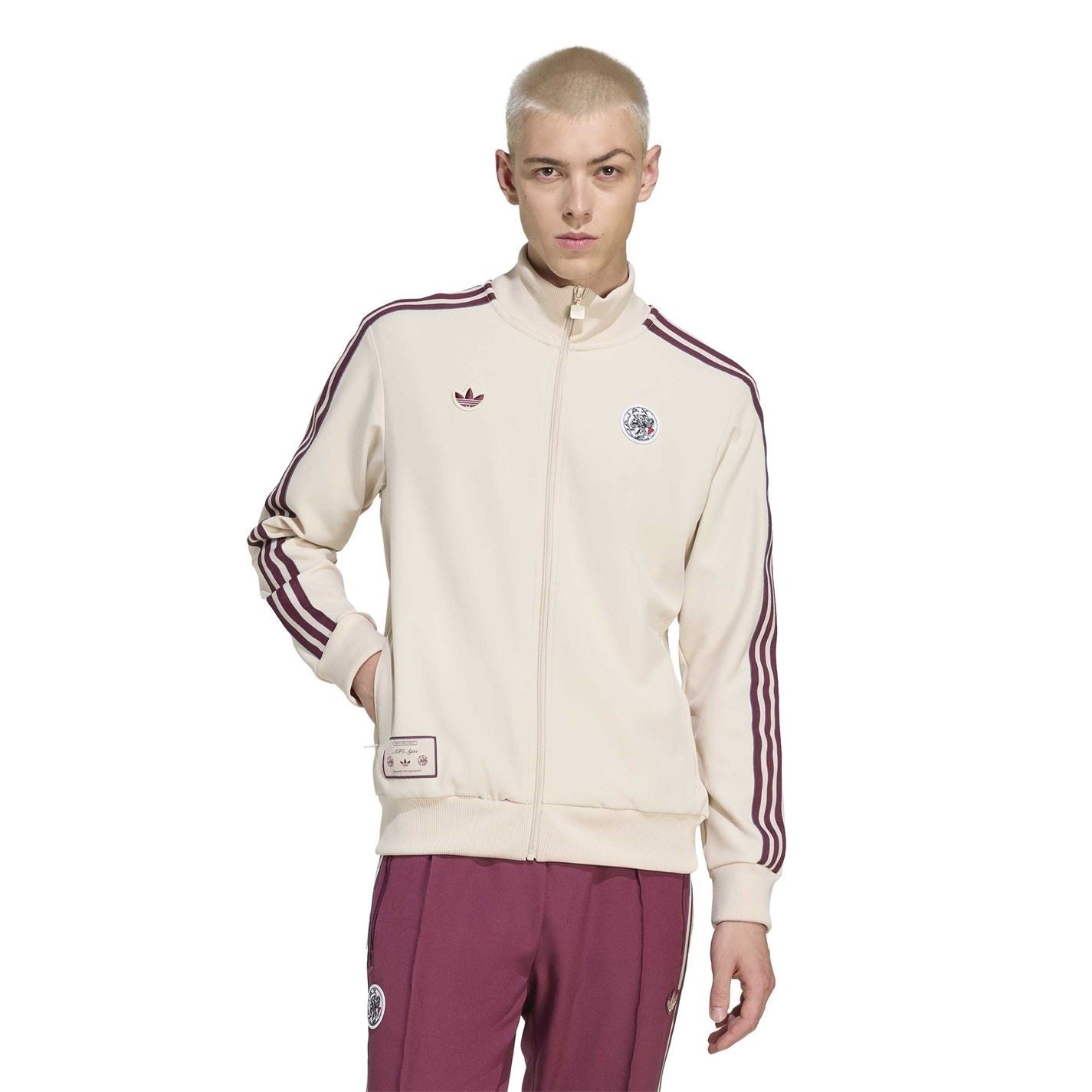 adidas Ajax Originals Icon Tracksuit Top Adults