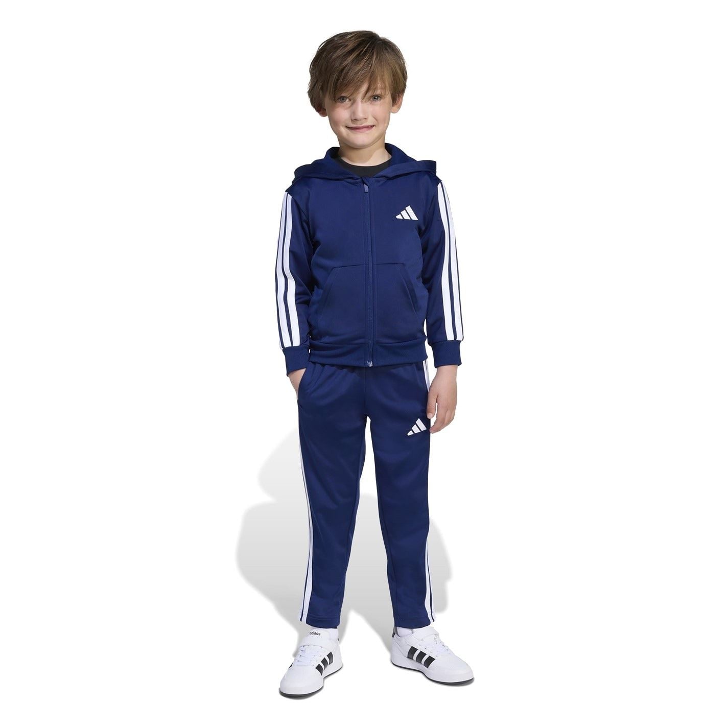 adidas Stripe Poly Tracksuit