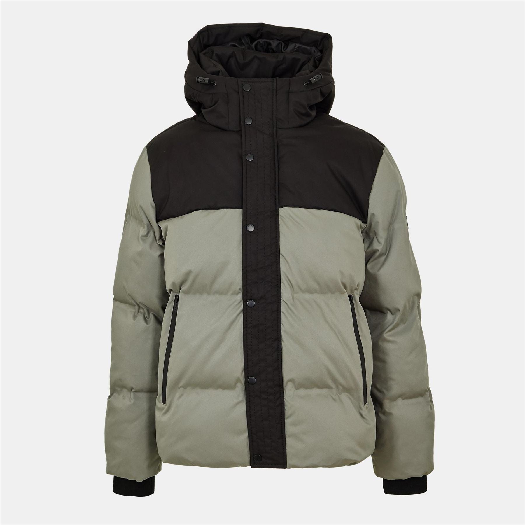 Everlast  Water Resistant Windproof Hooded Short Puffer Jacket