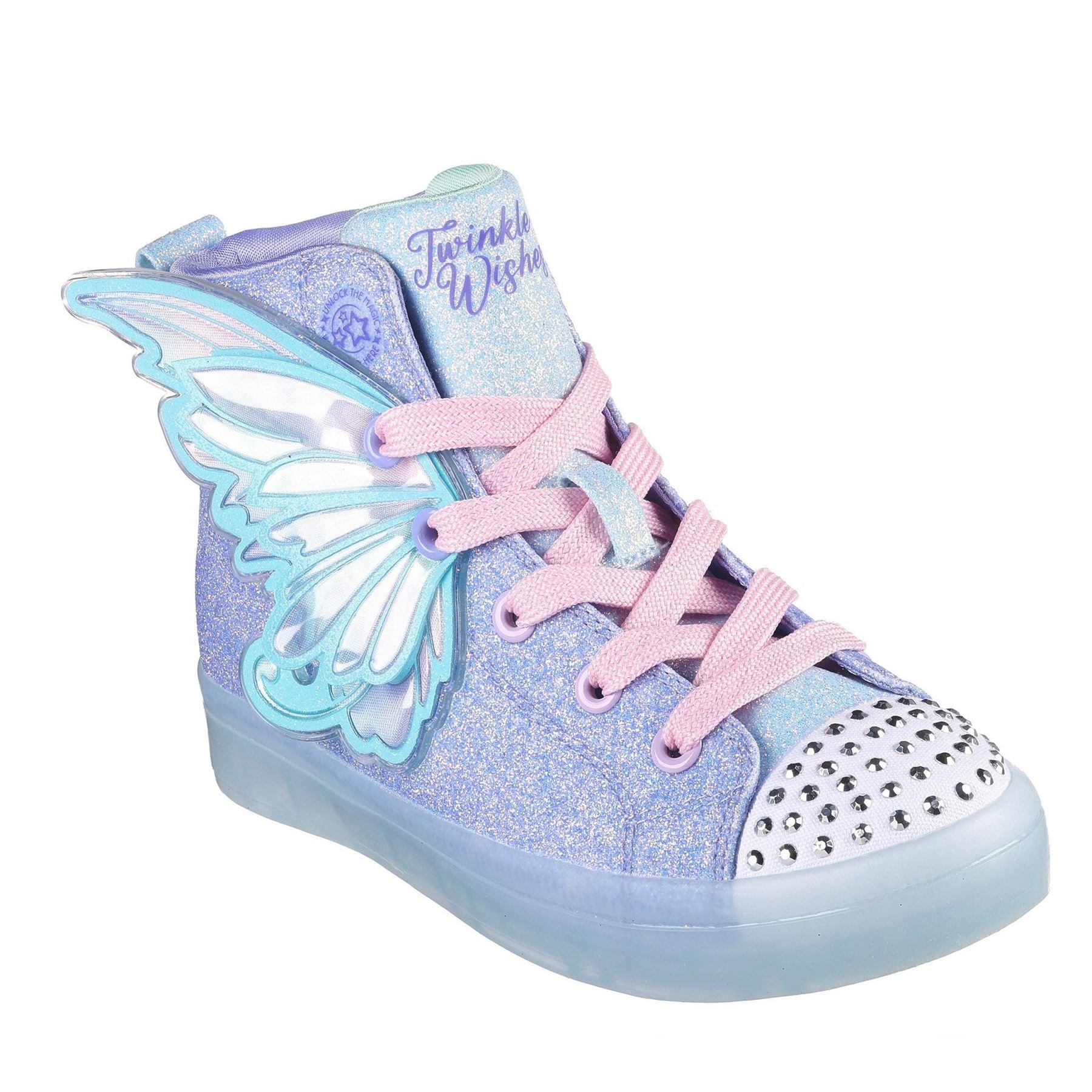 Skechers Lites High Top Trainers Unisex Kids