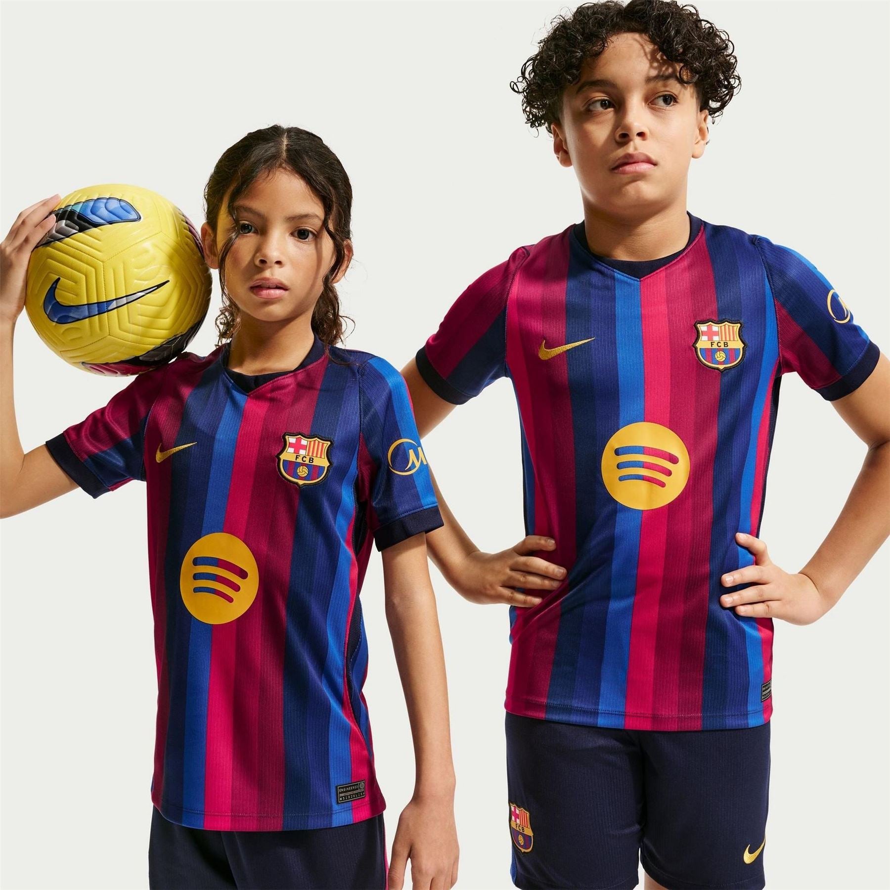 Nike Barcelona Home Shirt 2026 27 Juniors