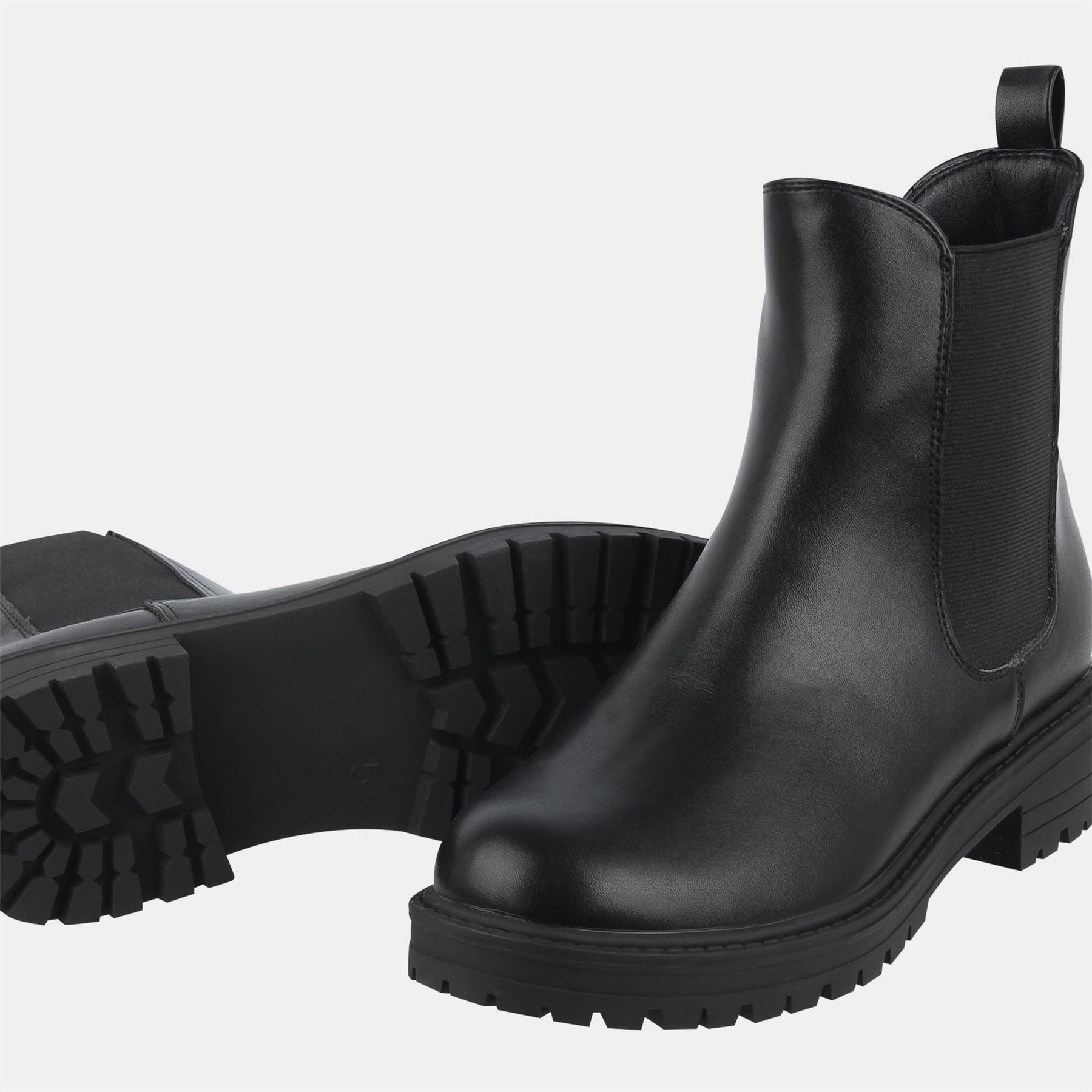 Miso Chelsea Ankle Boots with Lug Sole