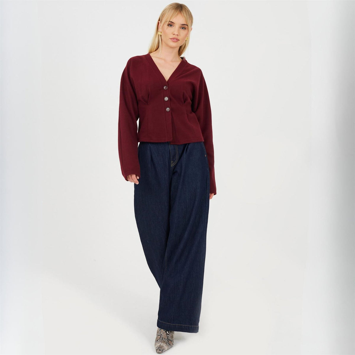 Brave Soul Soul Ladies Long Sleeve Button Down Top