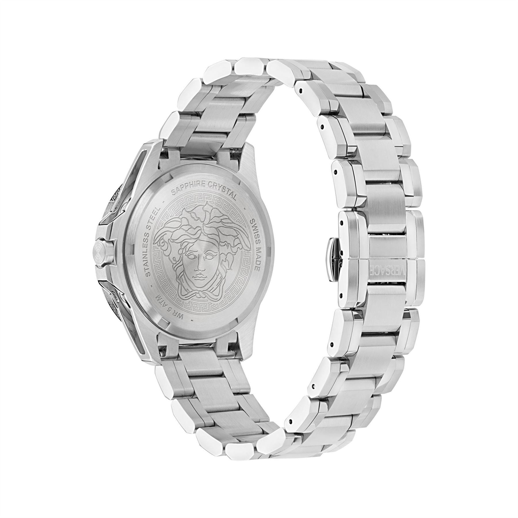 Versace Sn71 Steel Bracelet Strap Analogue Fashion Watch