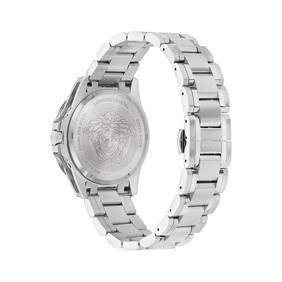 Versace Sn71 Steel Bracelet Strap Analogue Fashion Watch