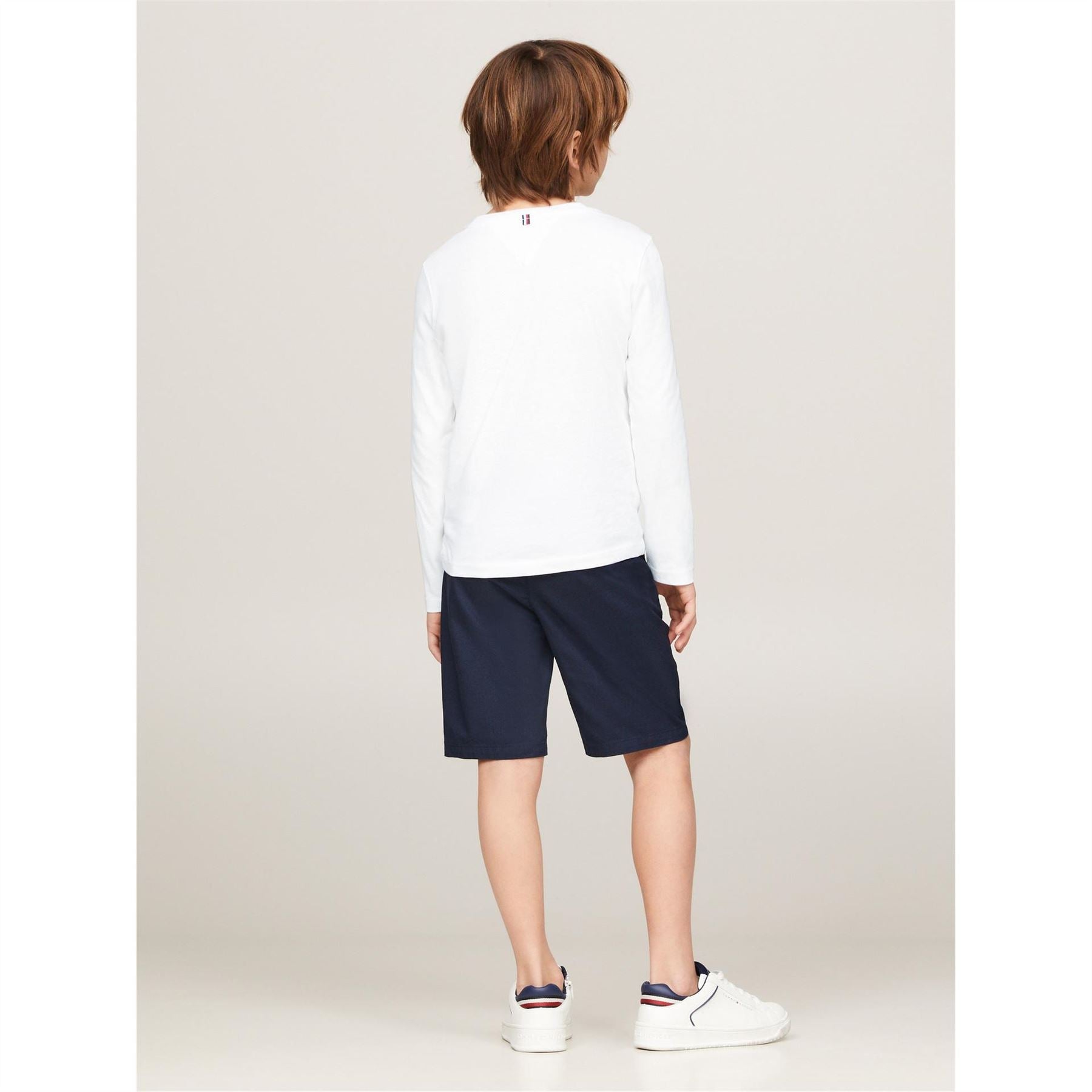 Tommy Hilfiger Crew Neck Regular Fit Long Sleeve T-Shirt