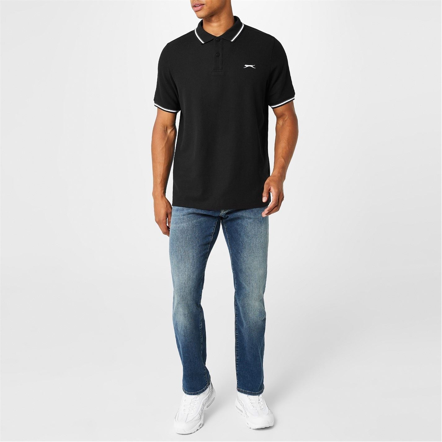 Slazenger Mens Tipped Polo Shirt