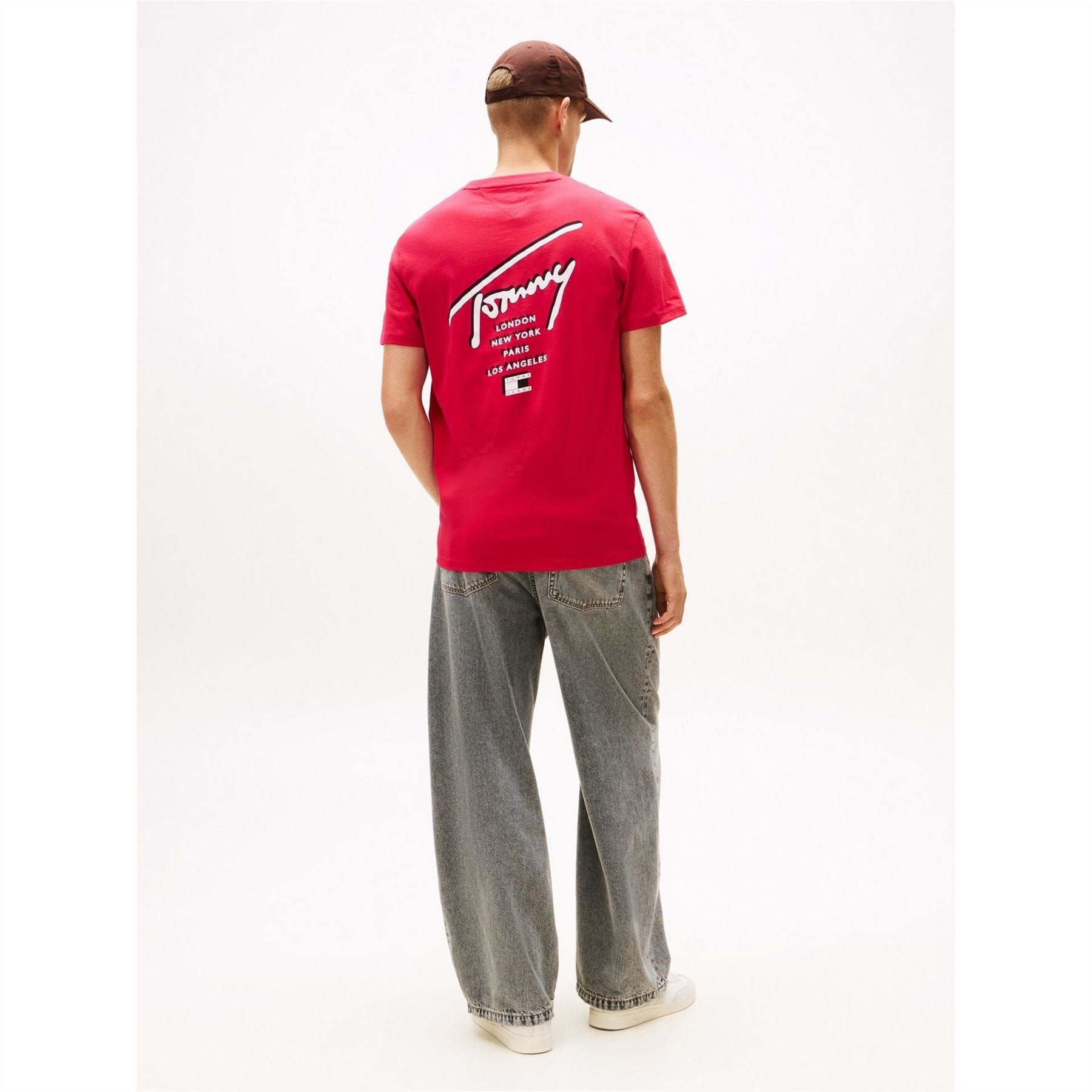 Tommy Jeans Flag Logo T-Shirt