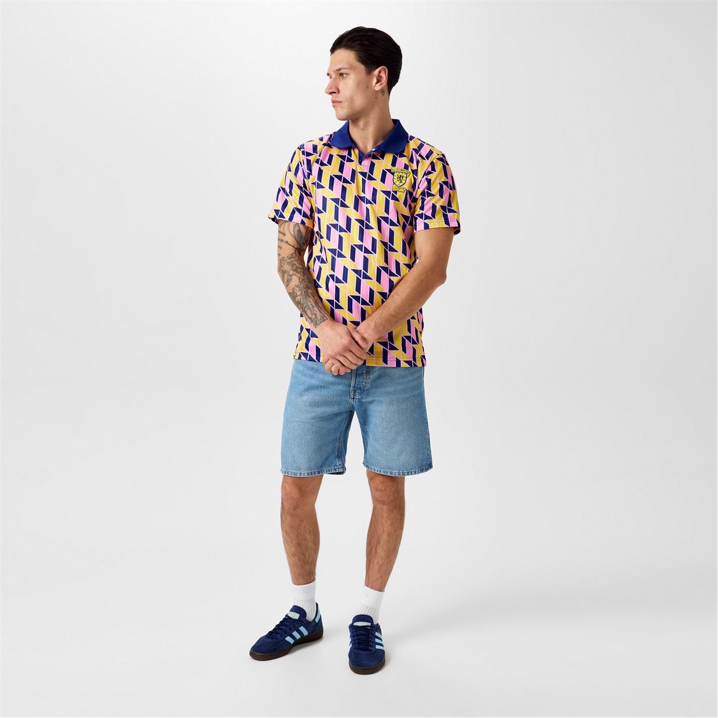 Score Draw Scotland Third Regular Fit Short Sleeve Shirt