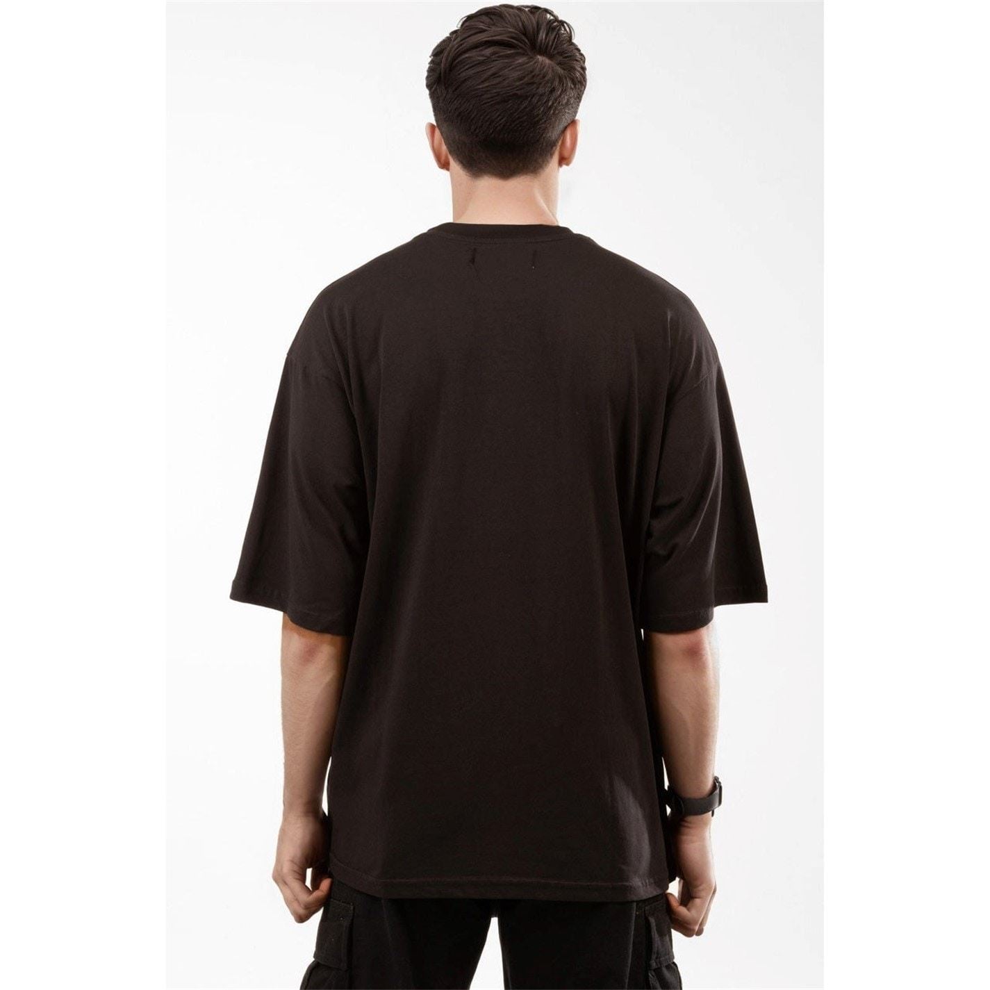 Hype Regular Fit Lettering Crew Neck T-Shirt