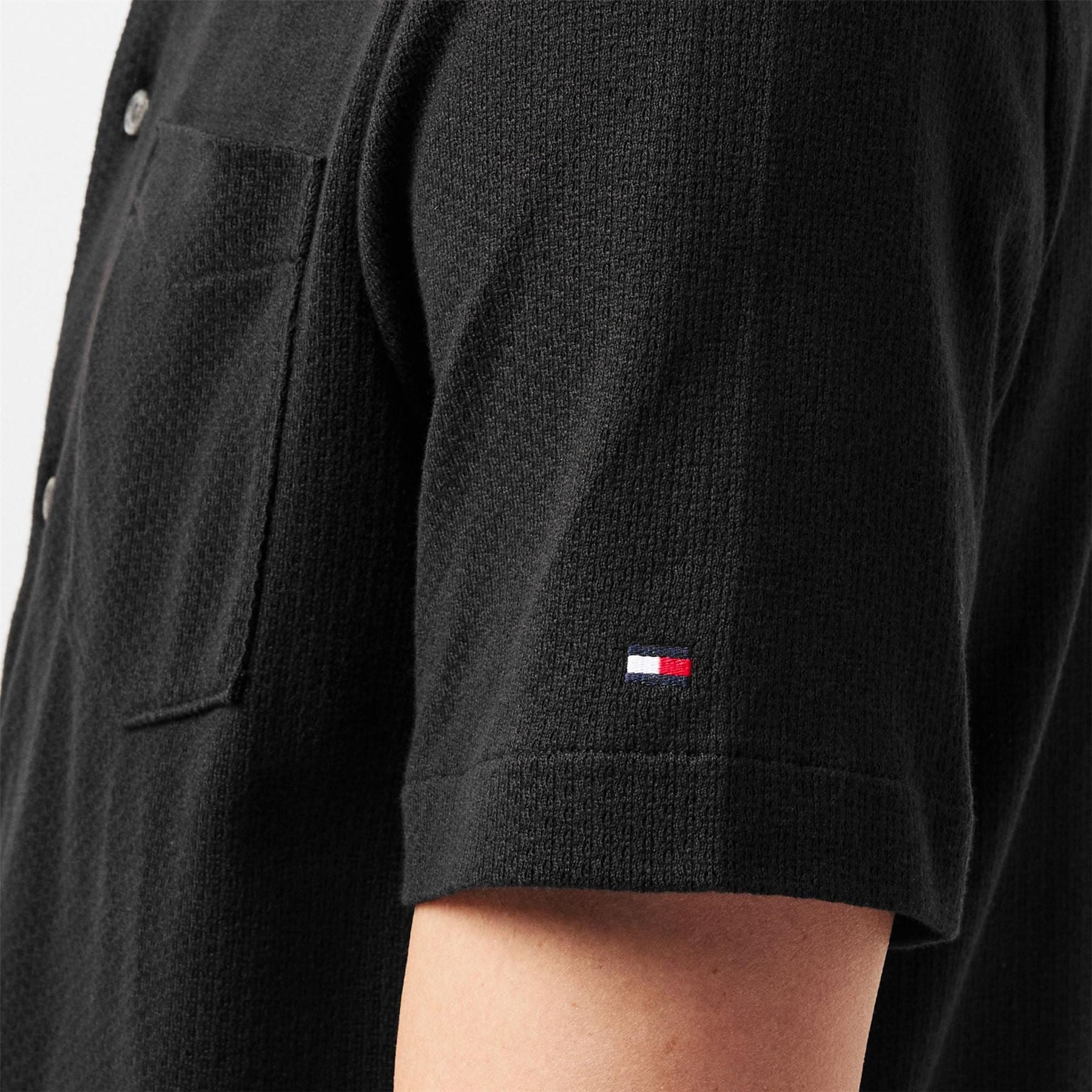 Tommy Hilfiger Waffle Regular Fit Short Sleeve Shirt