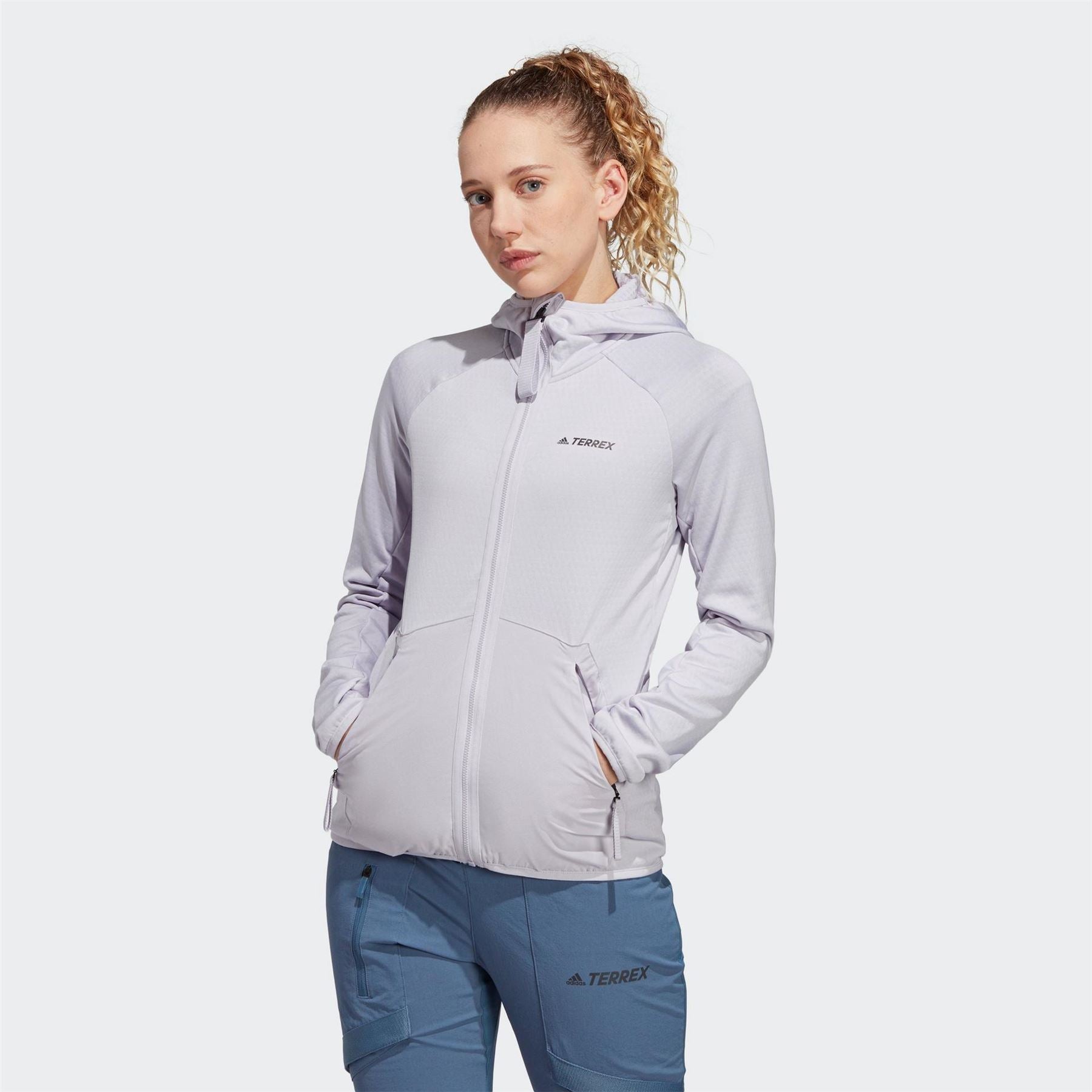 adidas Tech Flooce Light Hooded Hiking Jacket Wome