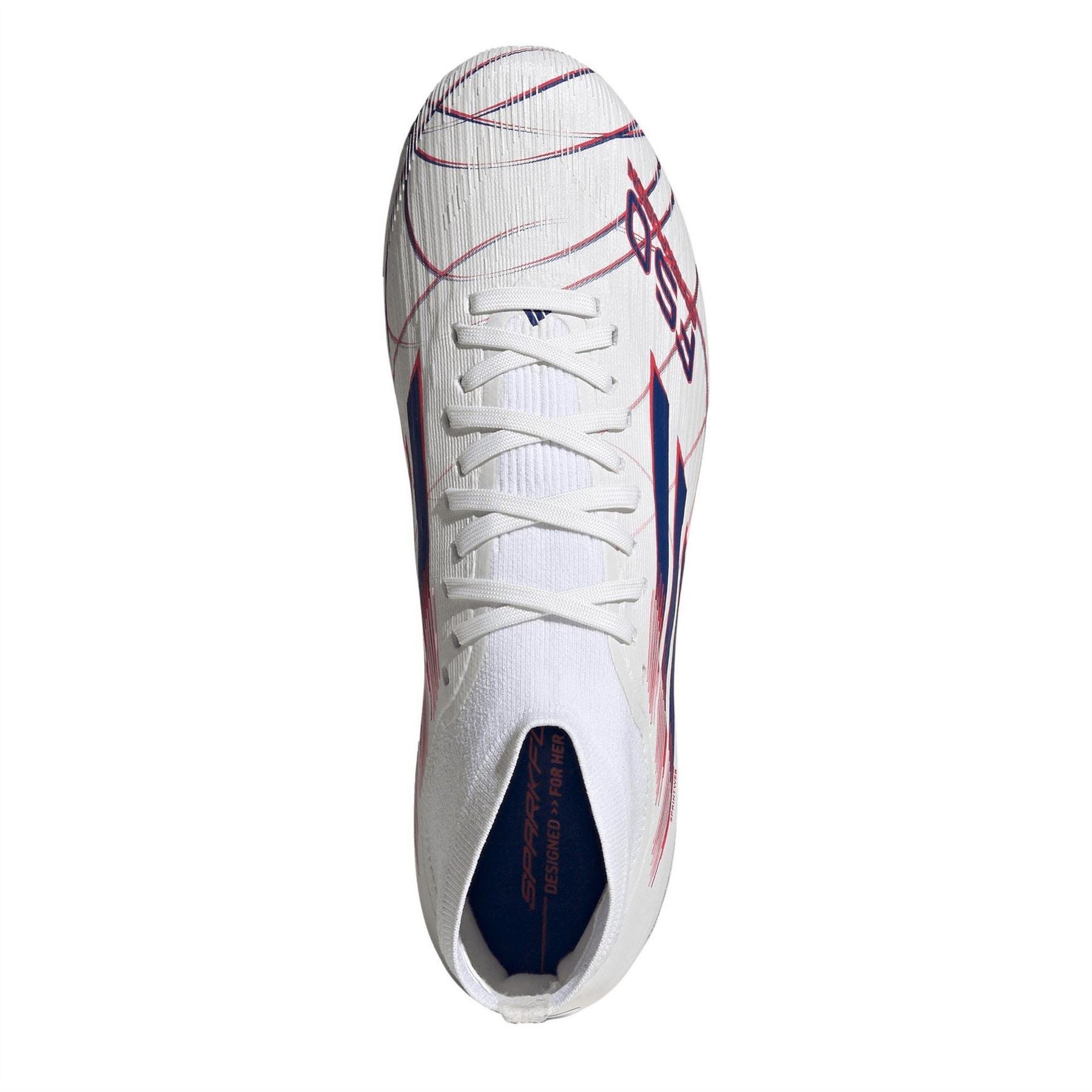 adidas Womens F50 Sparkfusion Pro Mid Cut Firm Ground   Artificial Ground Football Boots