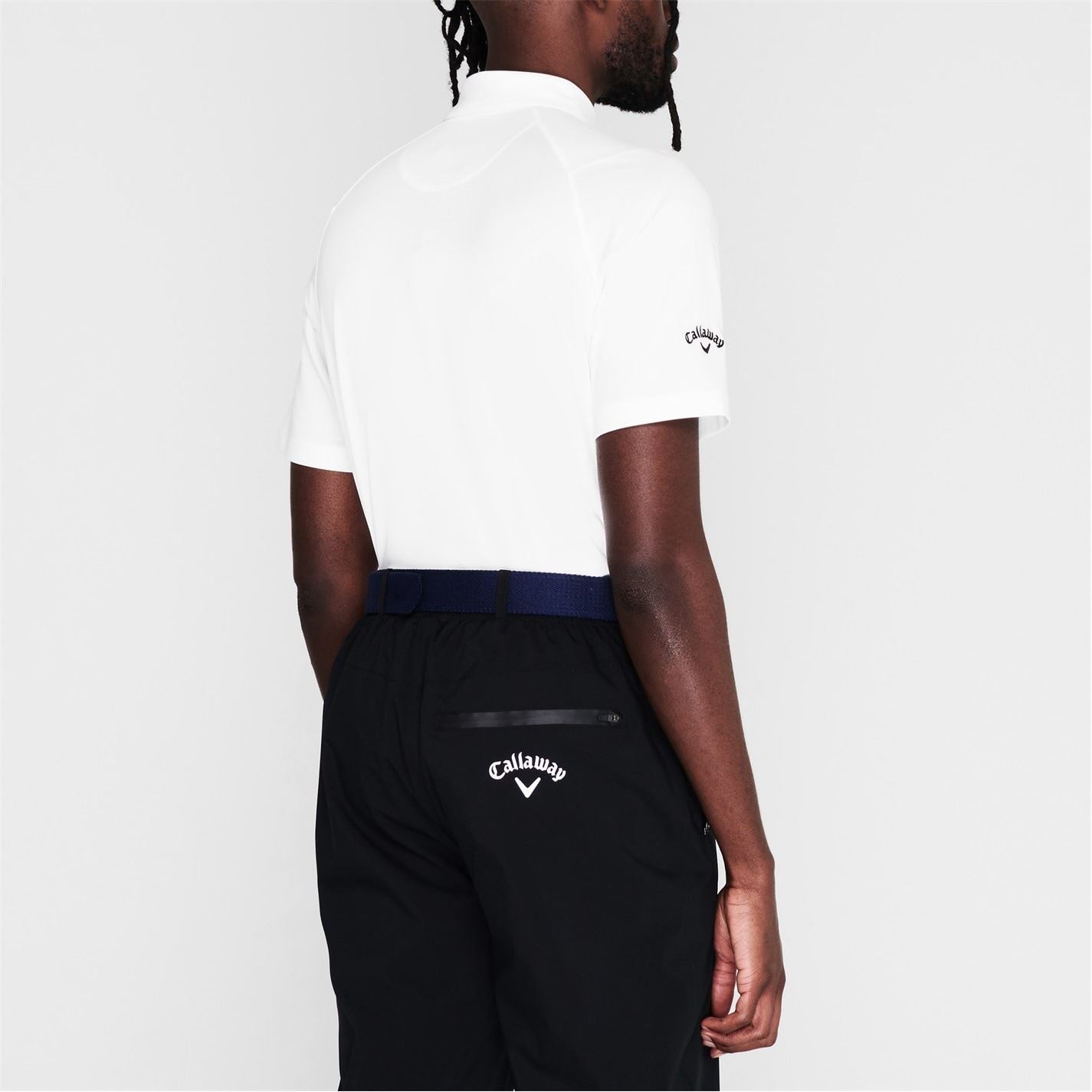 Callaway Mens Solid Polo Shirt