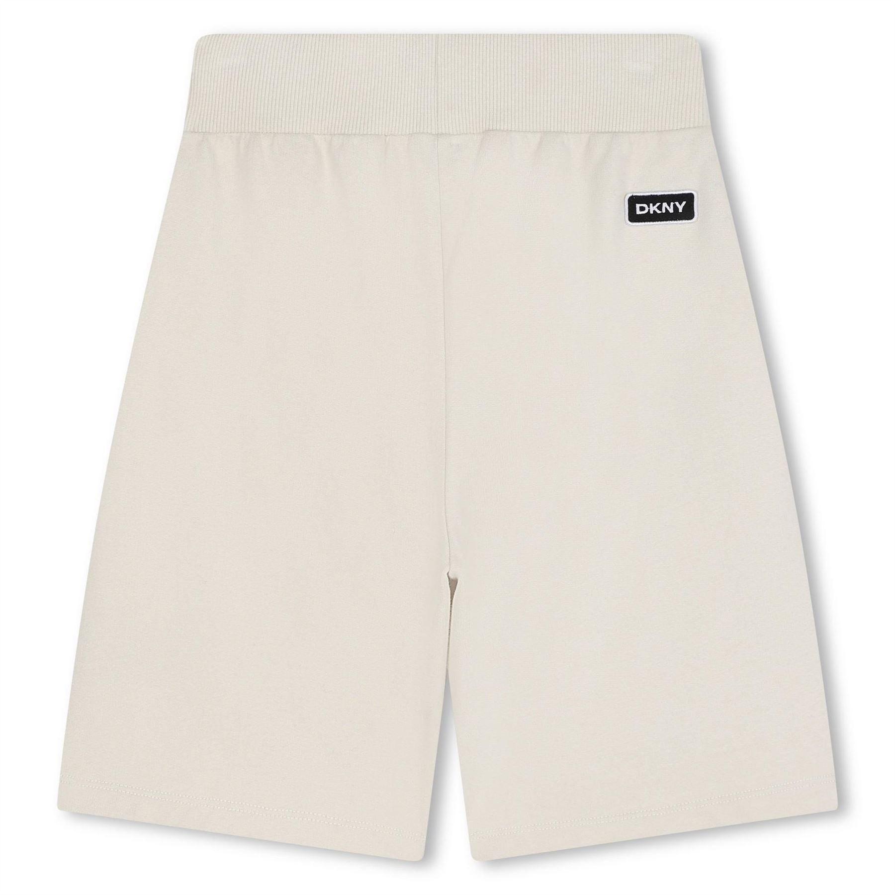 DKNY Logo Print Sweat Shorts