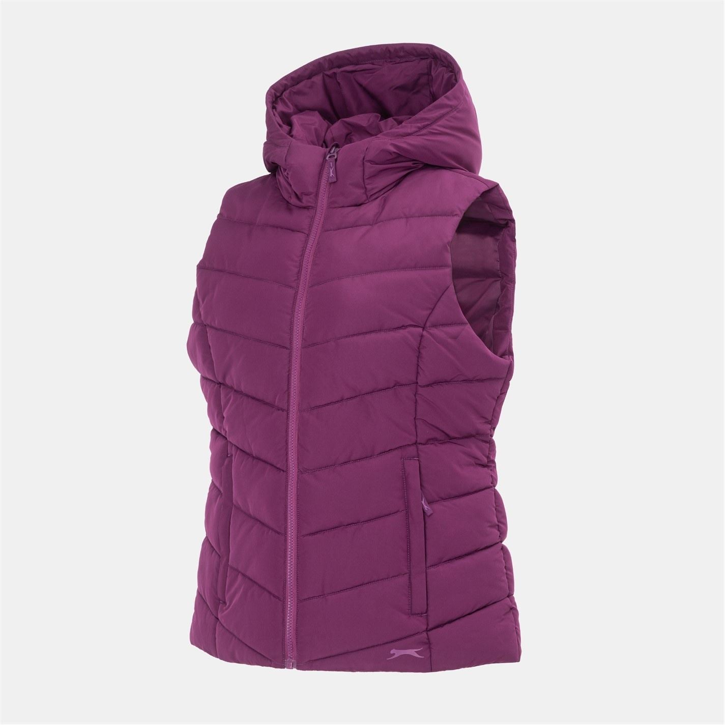 Slazenger Womens Padded Gilet With Fleece Lining