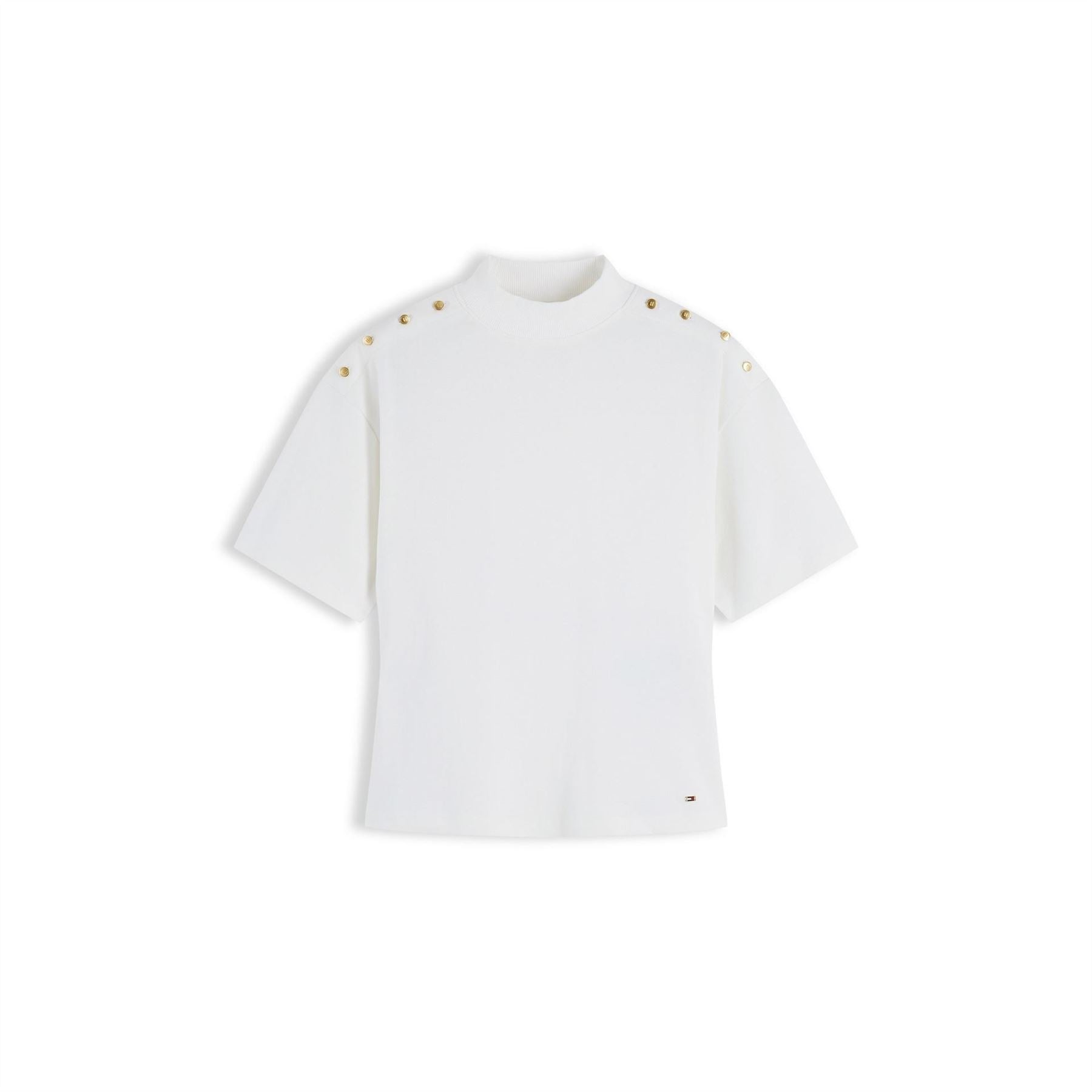Tommy Hilfiger Gld Btn Hn Tee Ld64