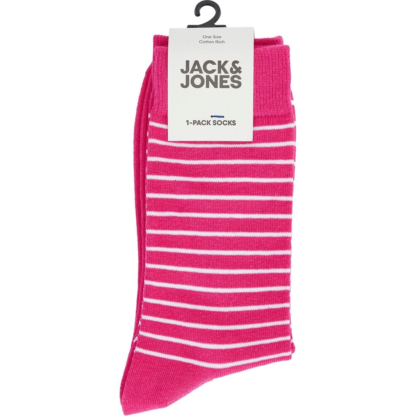 Jack and Jones Stripe Crew Socks
