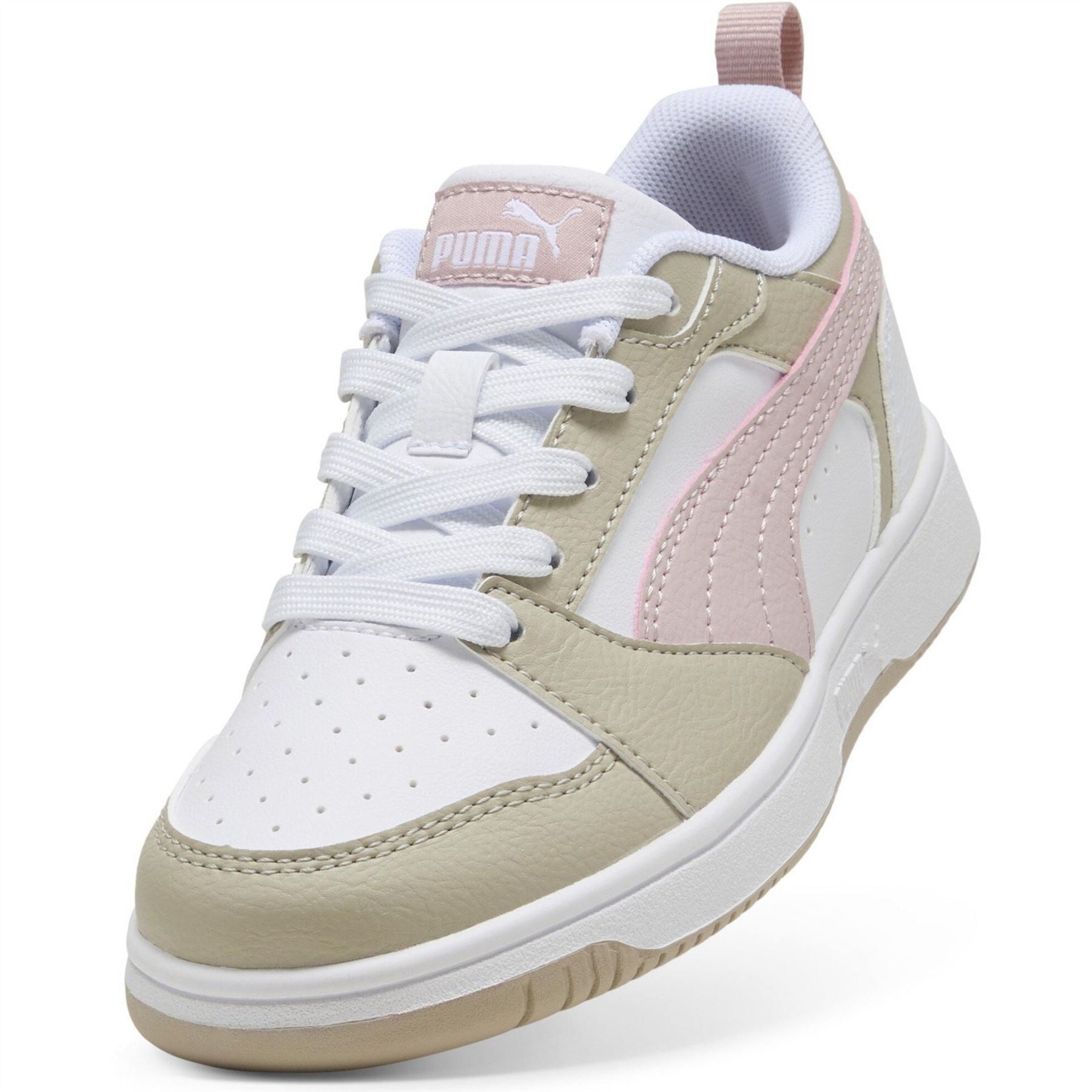 Puma Kids Rebound V6 Low Top Trainers