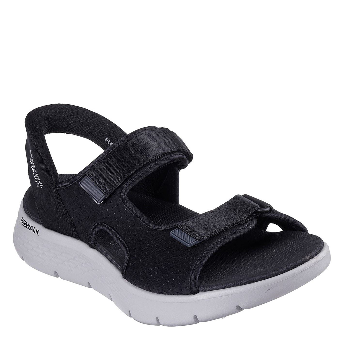 Skechers Mens Slip Ins   Quarter Strap Sandal Flat Sandals