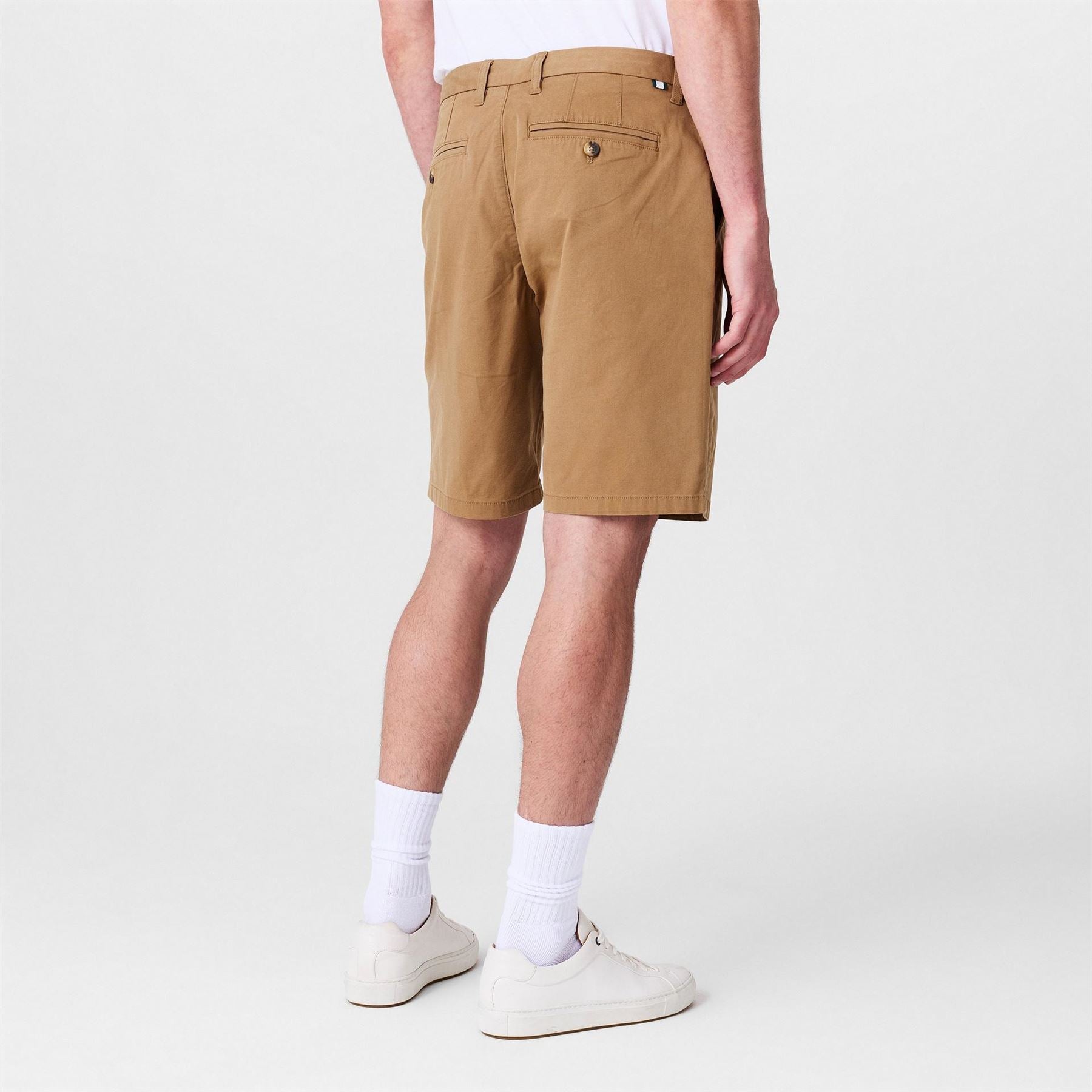 Ted Baker Solid Patterned Chino Shorts