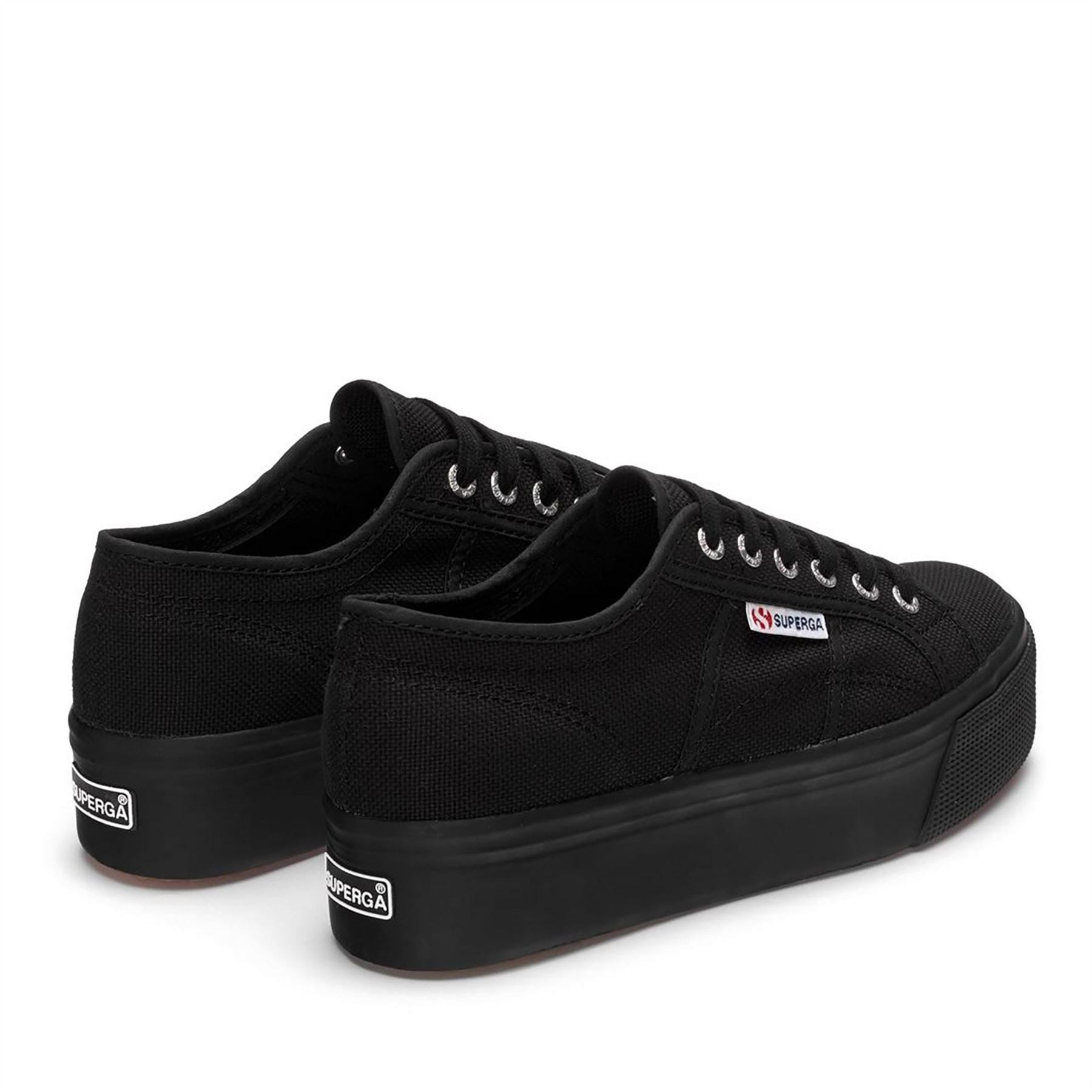 Superga 2790 Linea Canvas Low Top Platform Sneakers