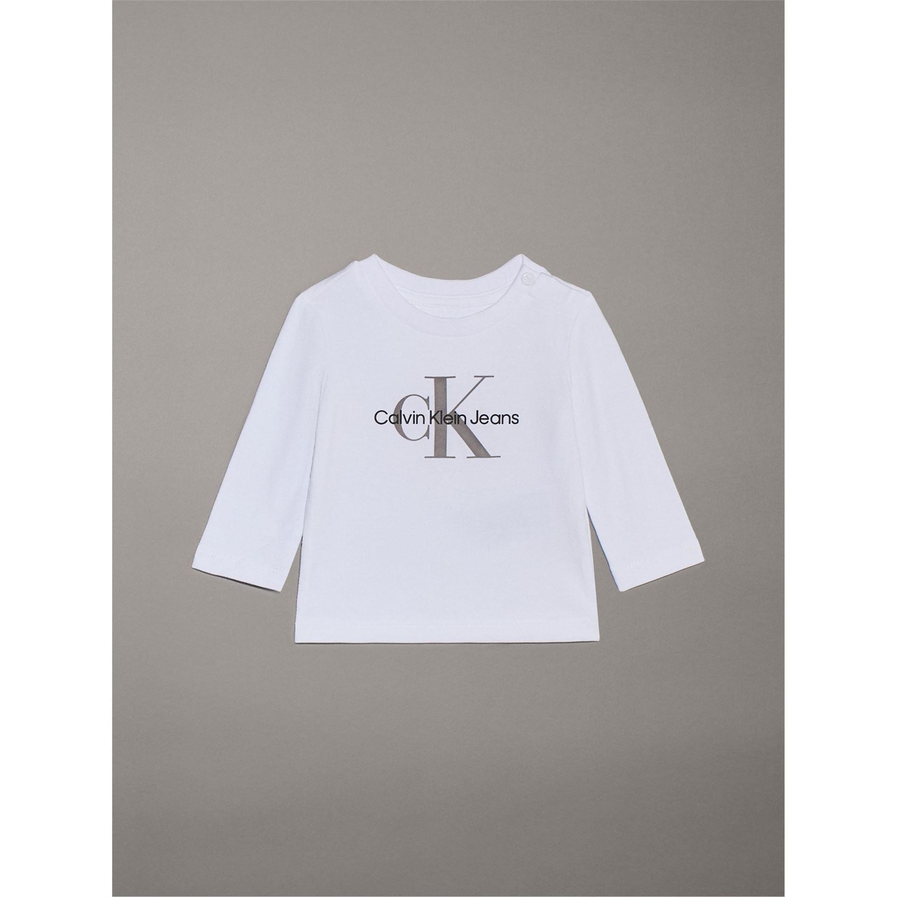 Calvin Klein Jeans Kids Monogram Long Sleeve T-Shirt