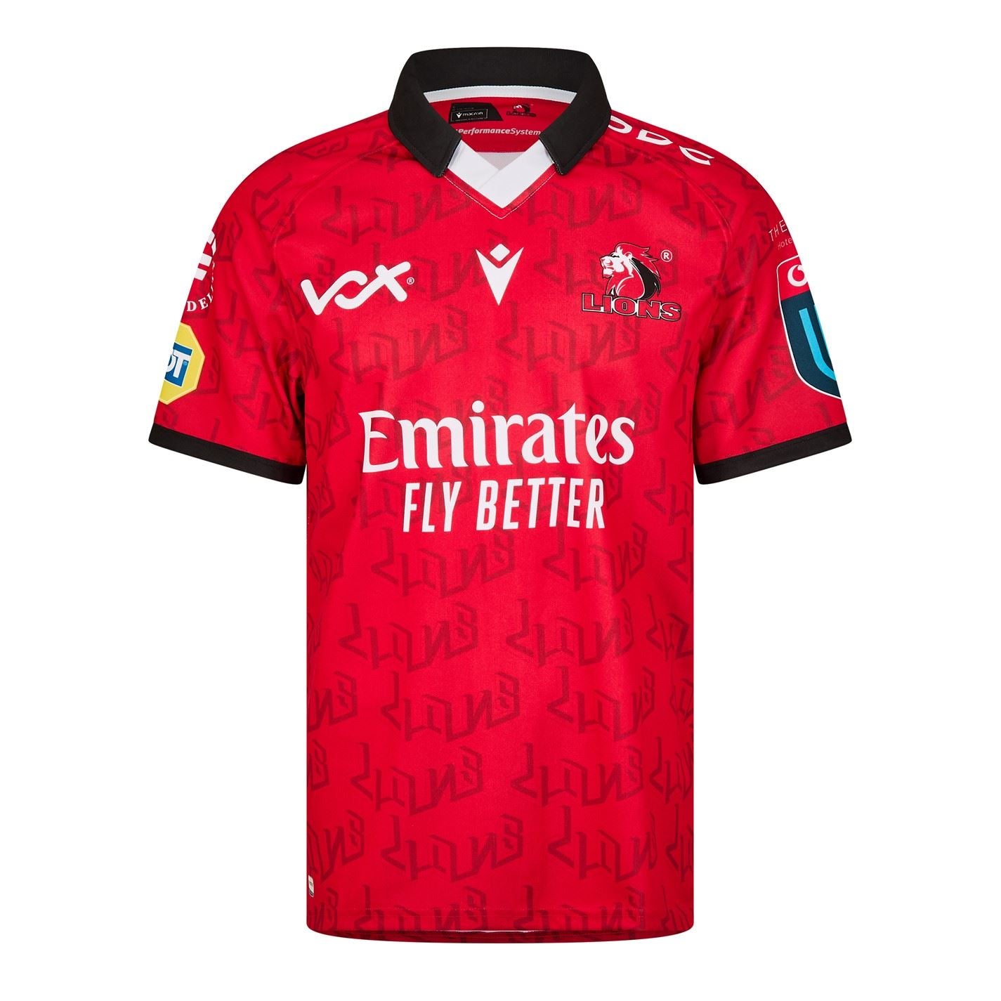 Macron Lions Home Rugby Shirt 2023 2024 Adults