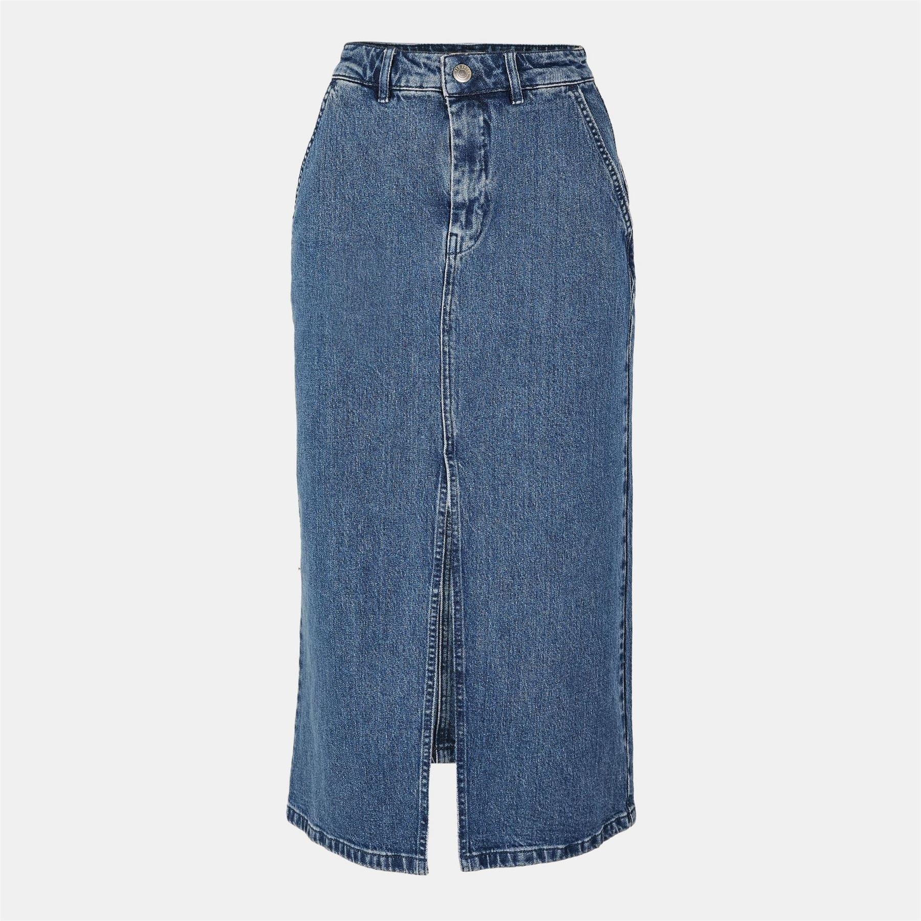 Ted Baker Denim Midi Pencil Skirt
