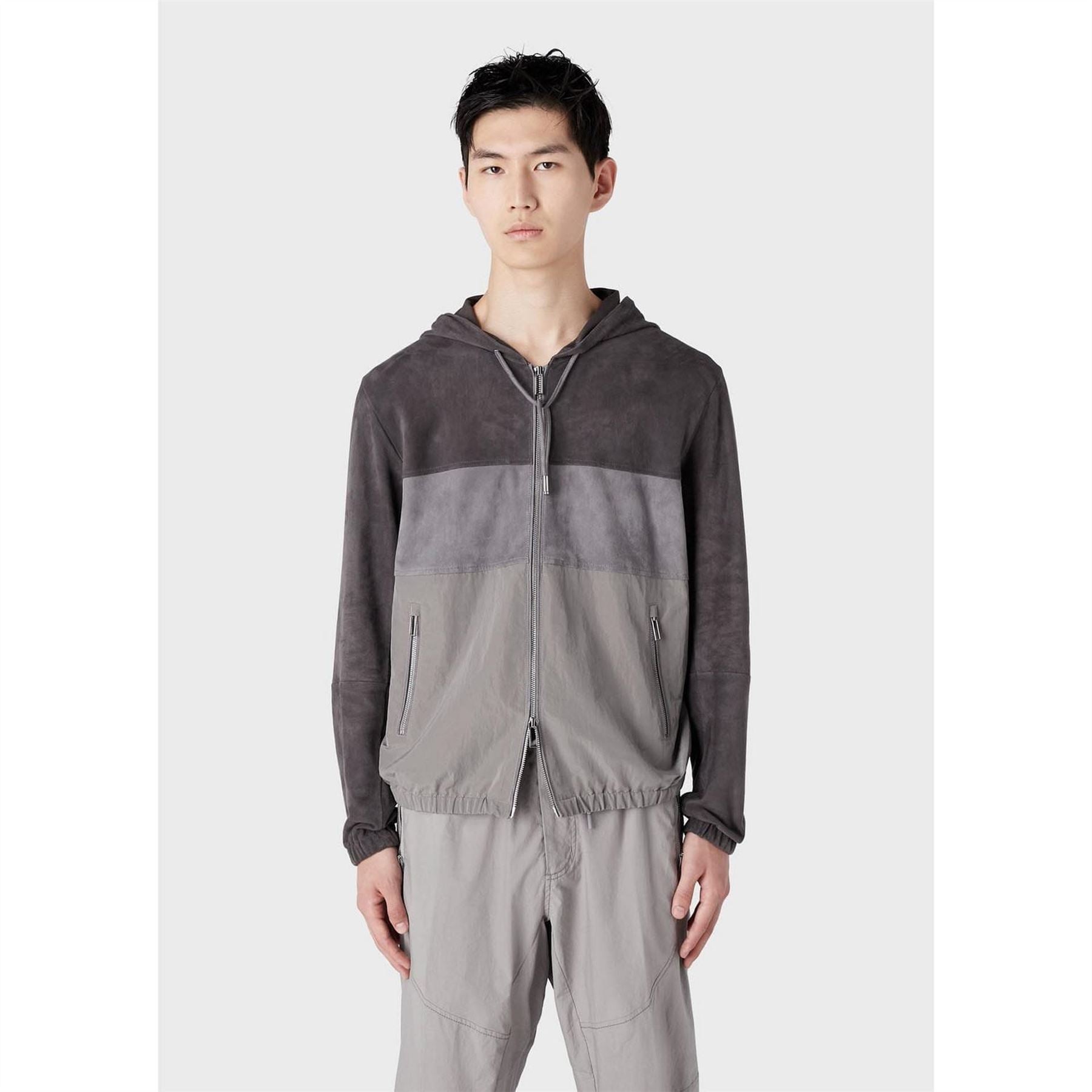 Emporio Armani Colourblock Hooded Jacket