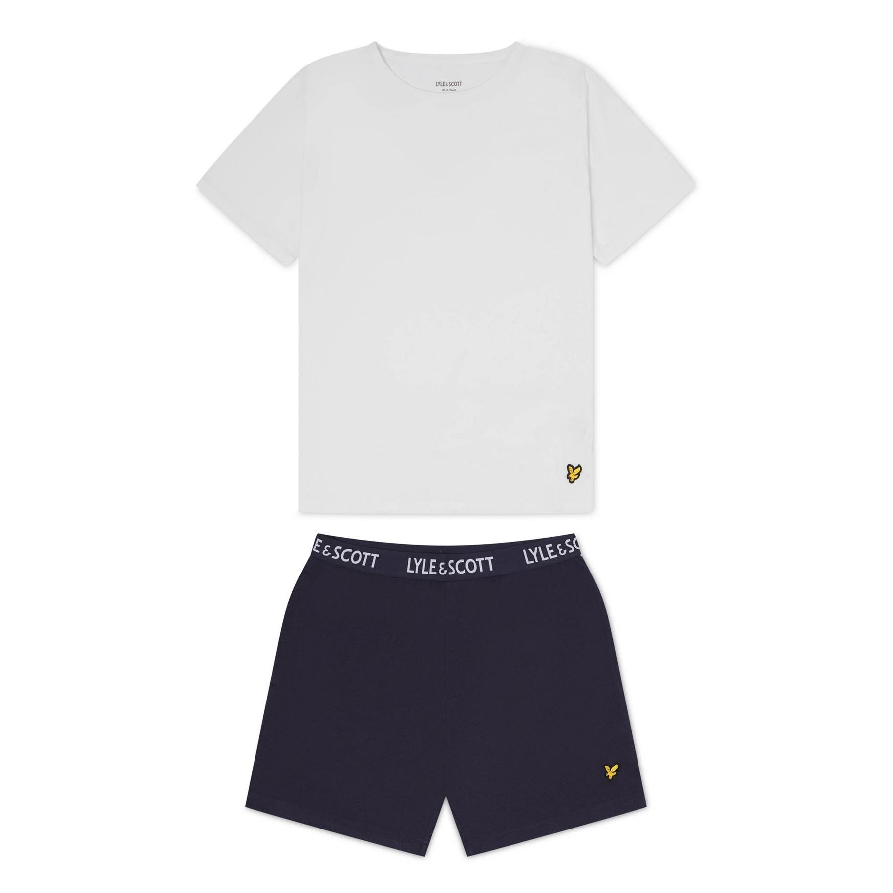 Lyle and Scott Crew Neck T-Shirt and Short Set