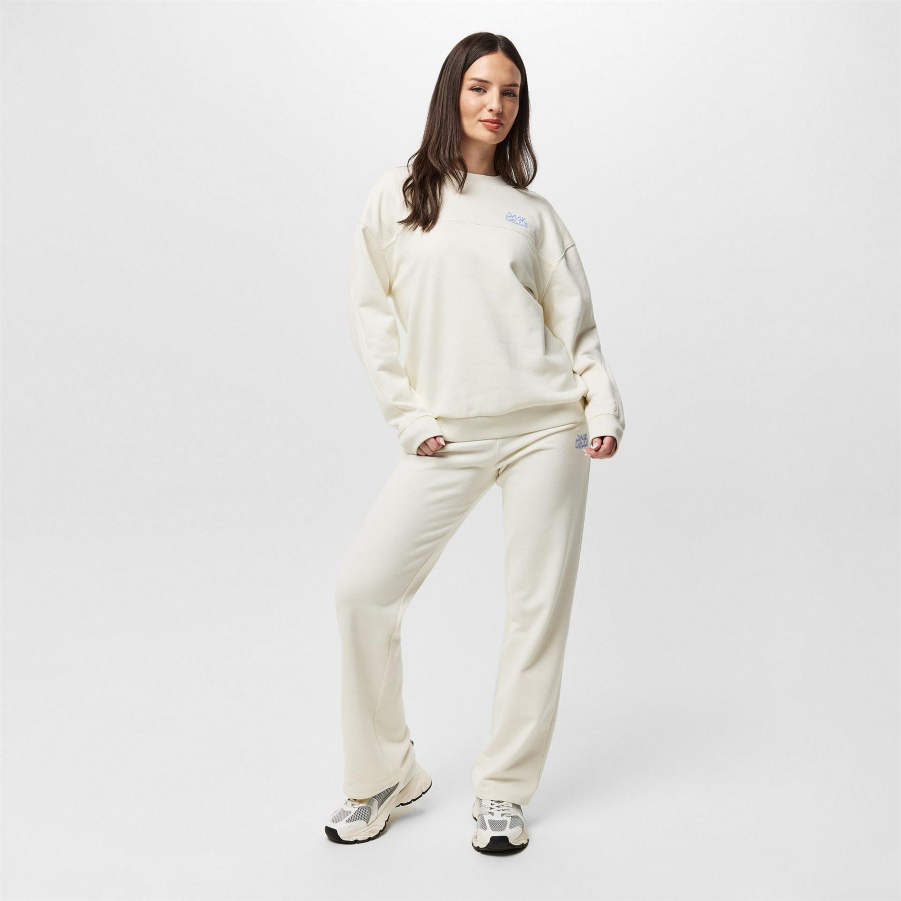 Jack Wills Relaxed Fit Drop Shoulder Crew Neck Sweatshirt