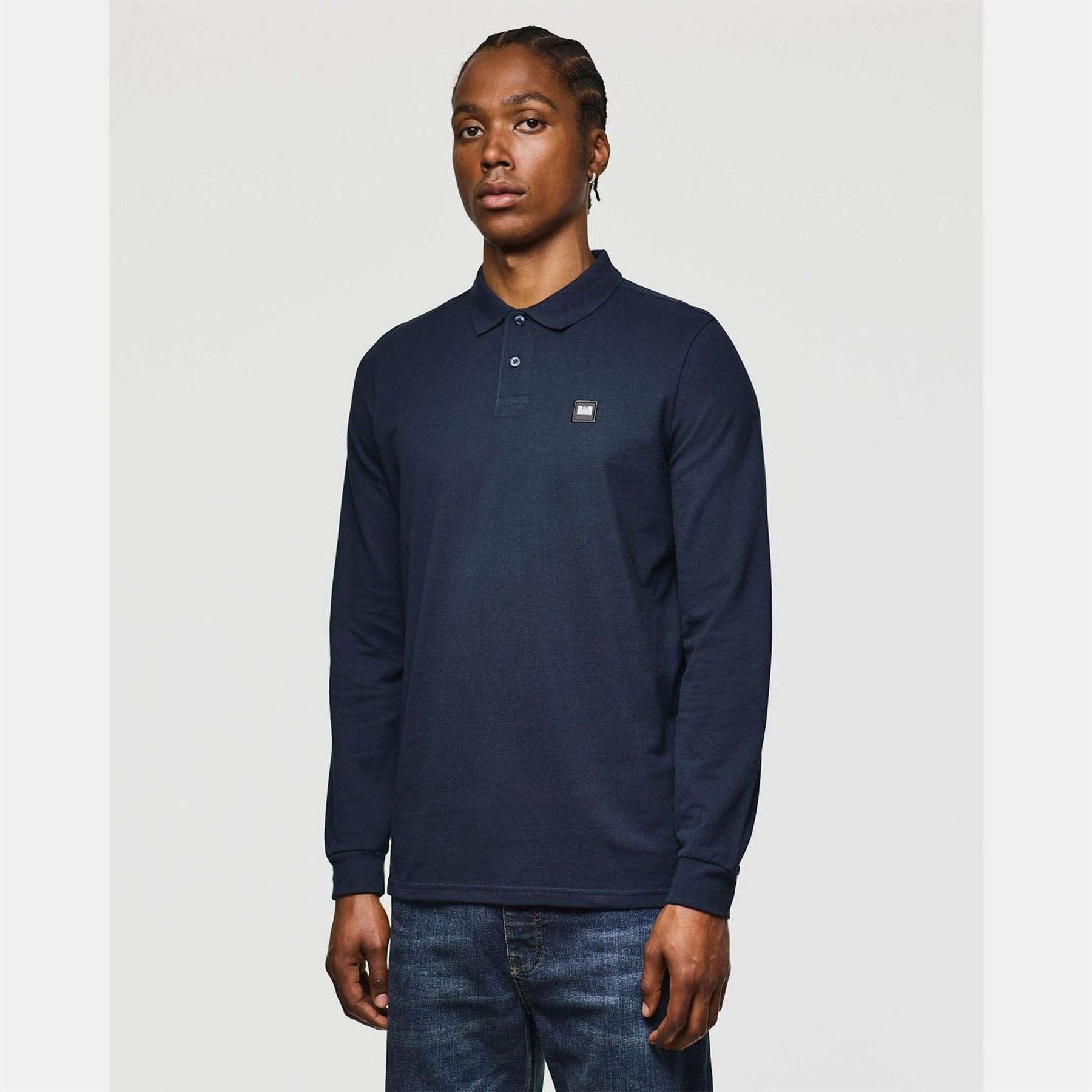 Weekend Offender Dice Long Sleeve Polo Shirt