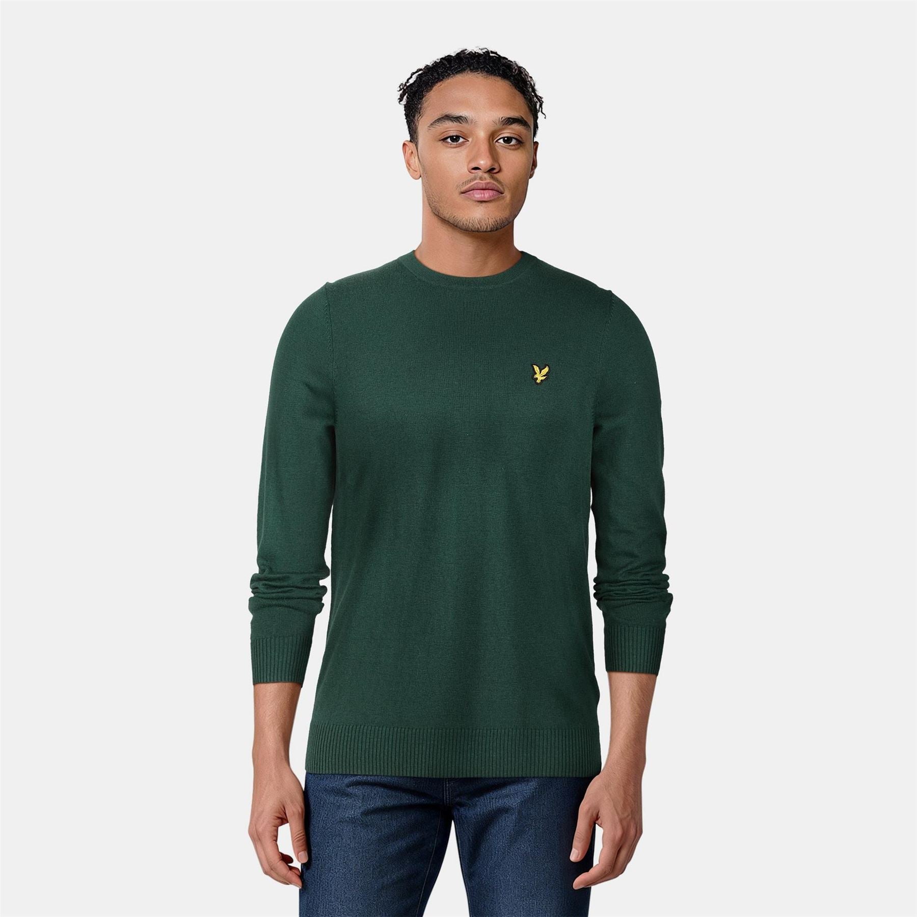 Lyle and Scott Crew Knit Sweater
