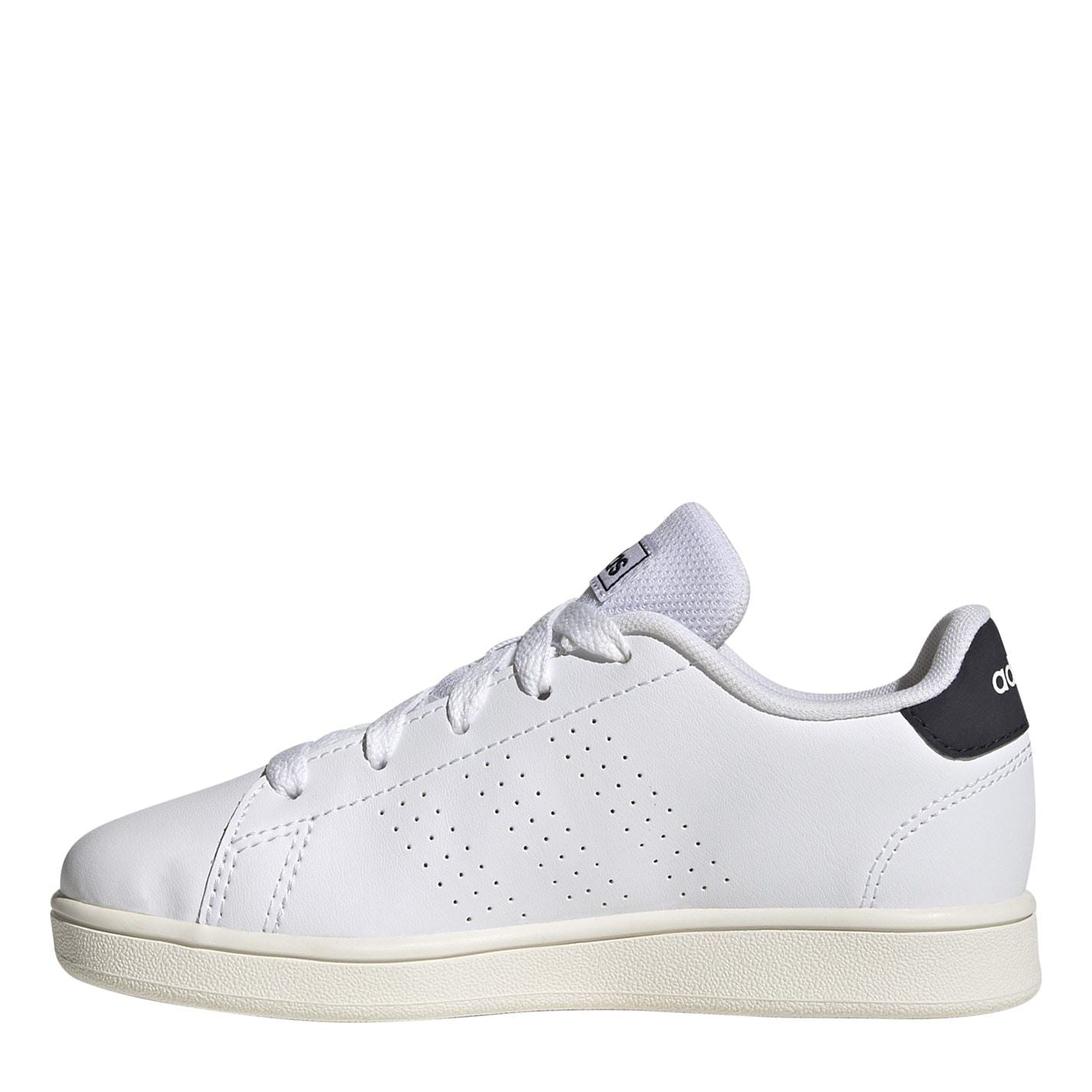adidas Advantage K Lace Up Low Top Sneakers