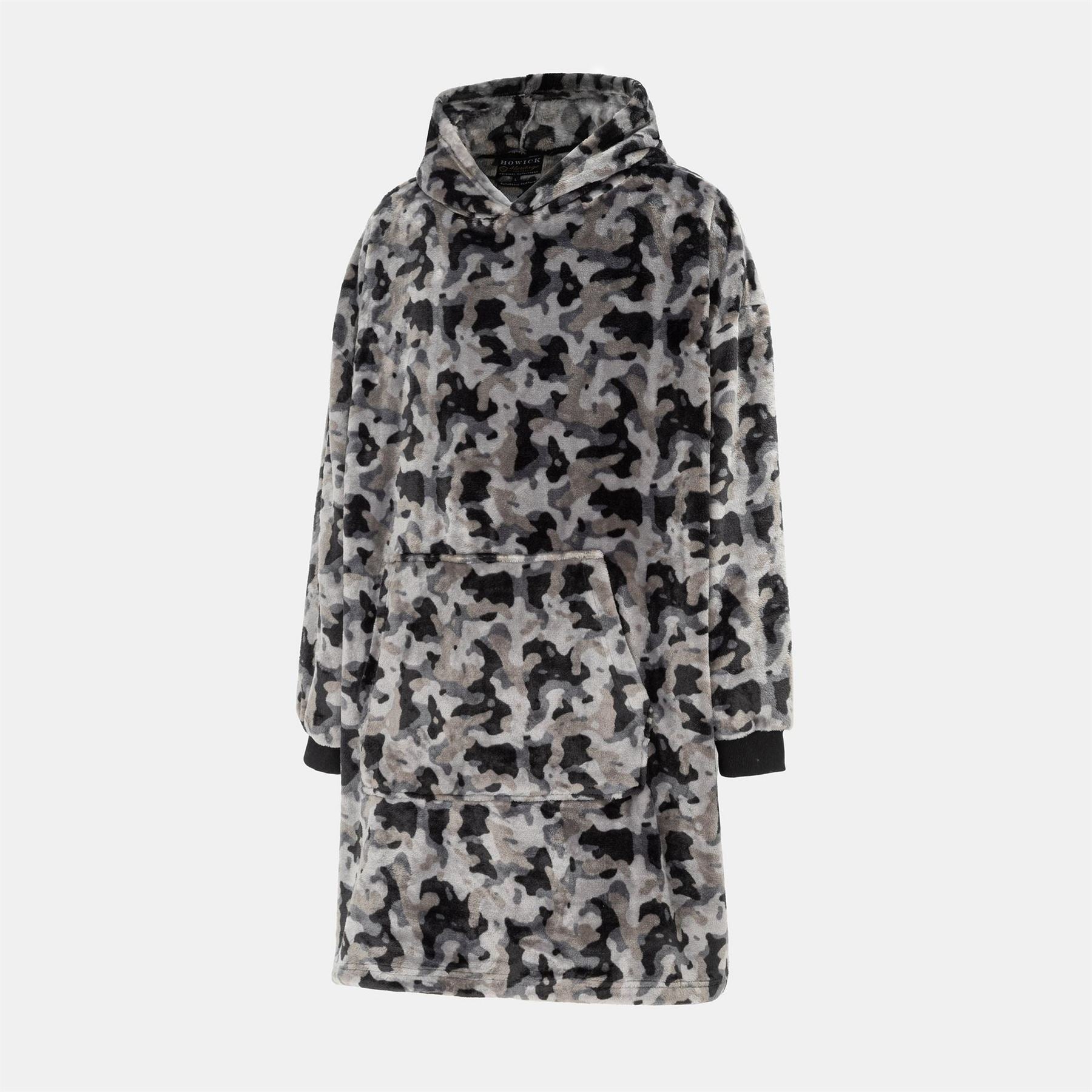 Howick Mens Snuggle Hoodie Camo Pattern