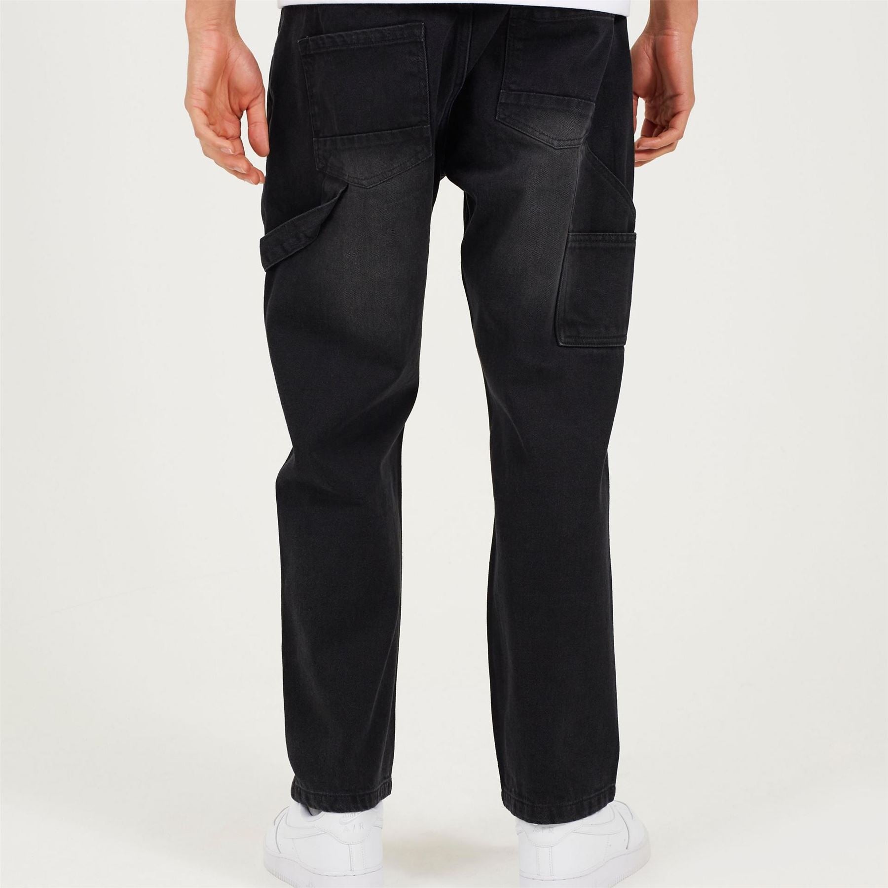 Brave Soul Mens Losse Fit Carpenter Jean
