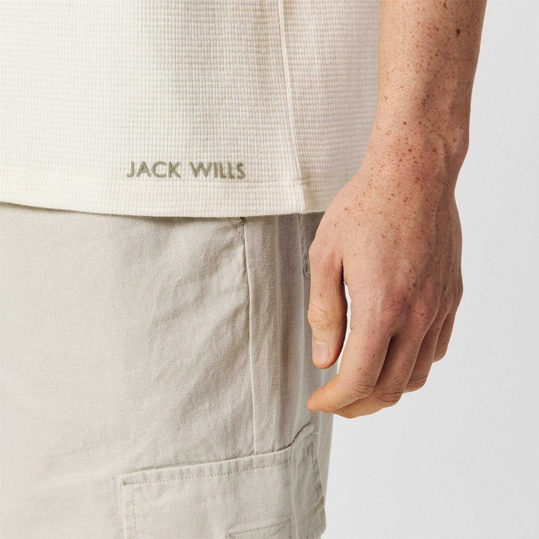 Jack Wills Jw Texture Regular Fit T-Shirt