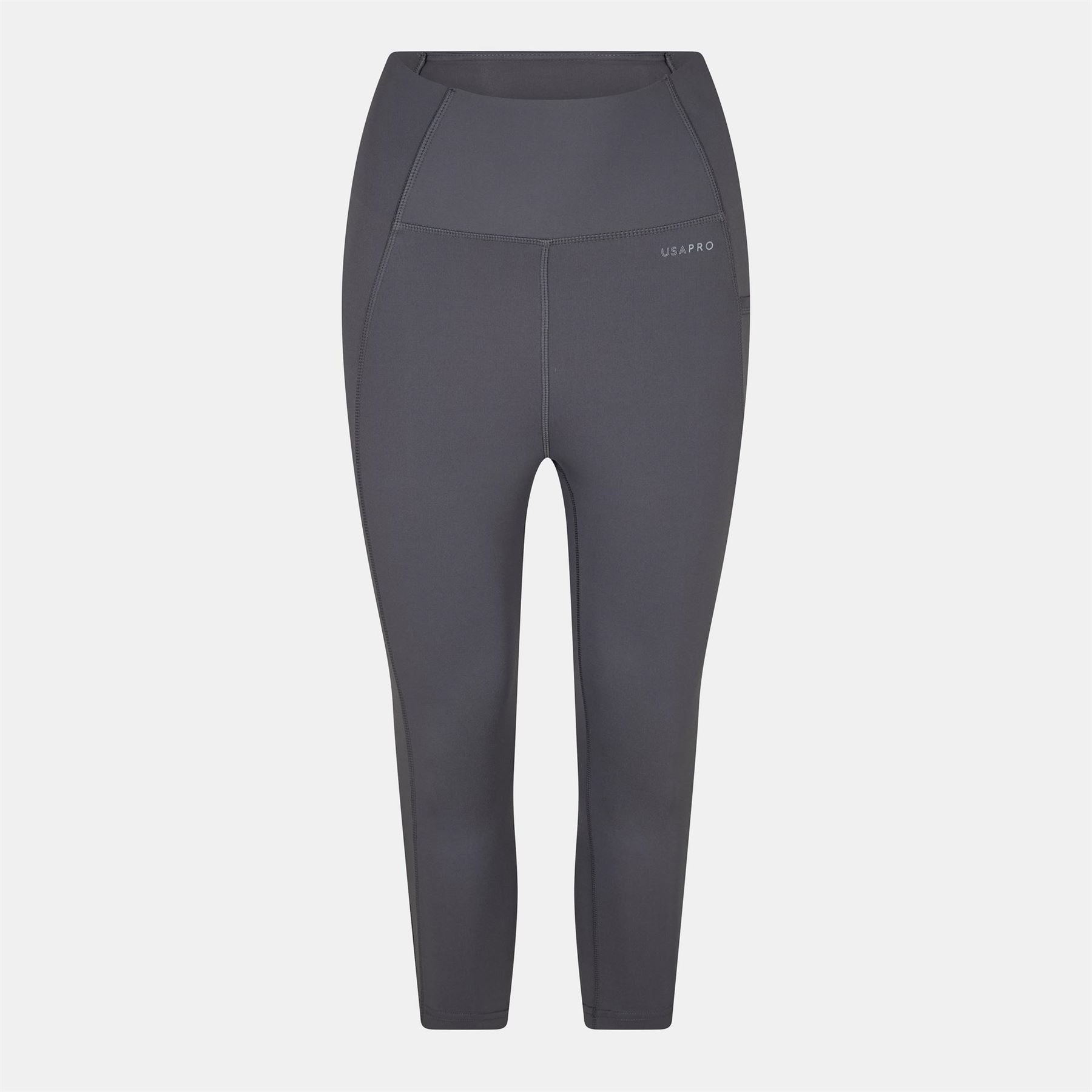 USA Pro High Rise Capri Cropped Leggings