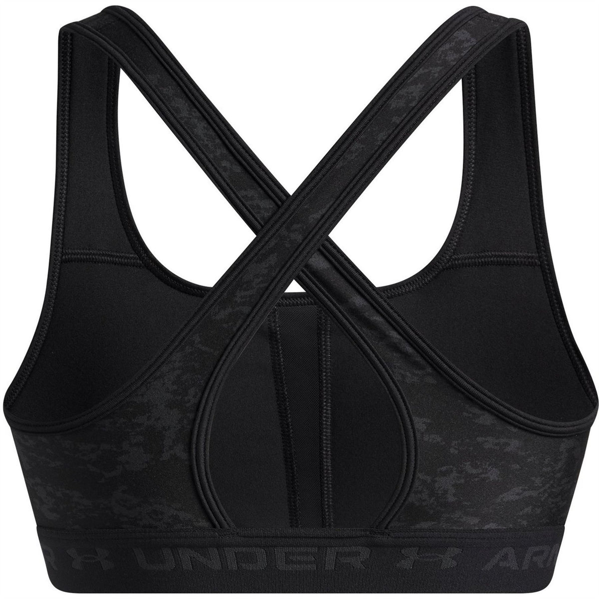 Under Armour Crossbodyack Mid Print Medium Impact Sports Bra