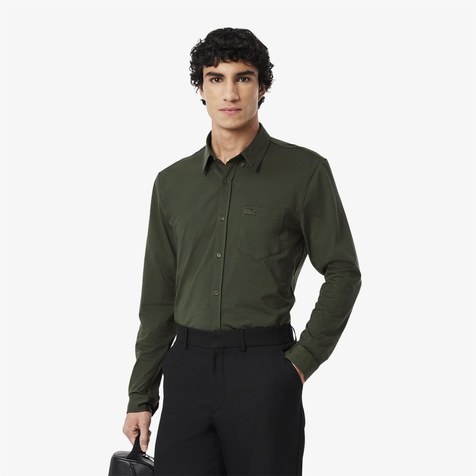 Lacoste Fit Cotton Jersey Shirt
