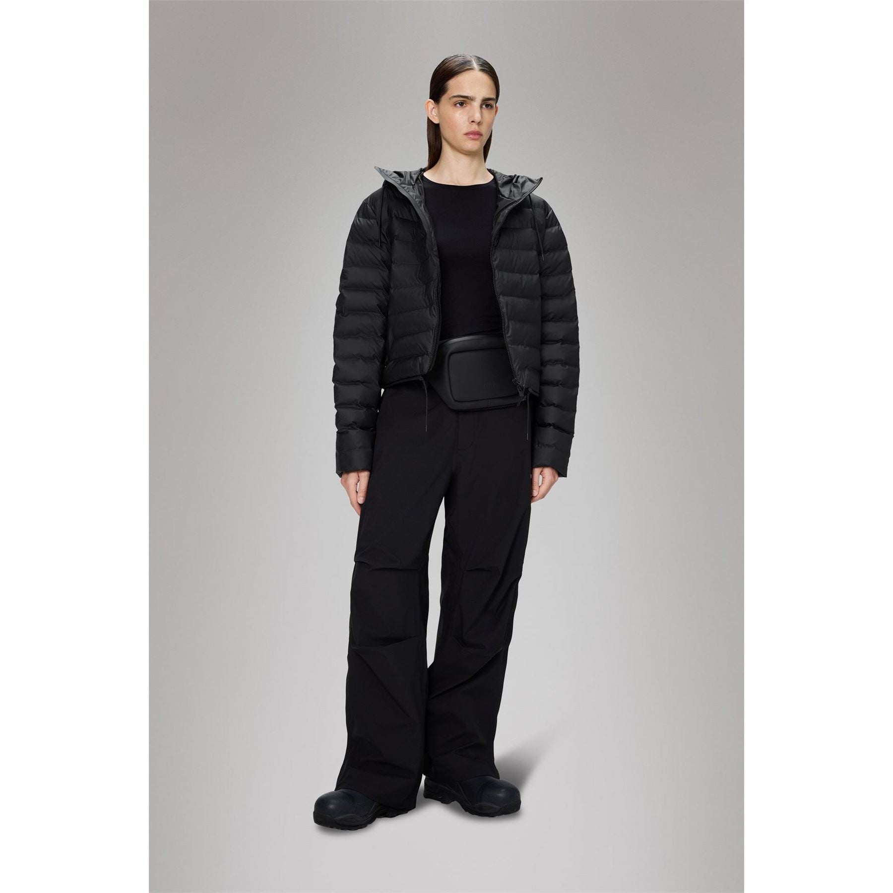 Rains Short Puffer Jacket