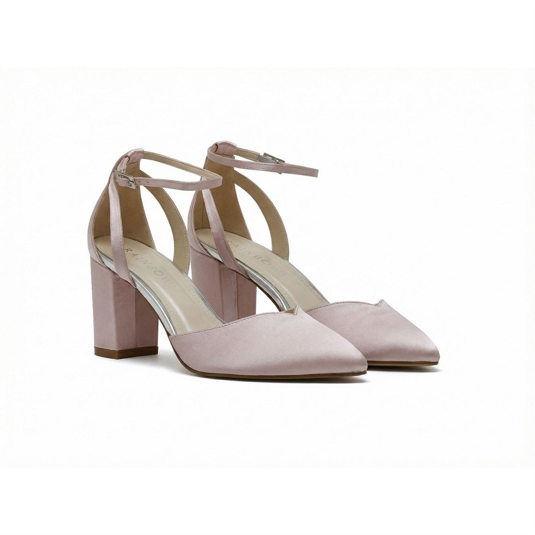Rainbow Block Court Shoes