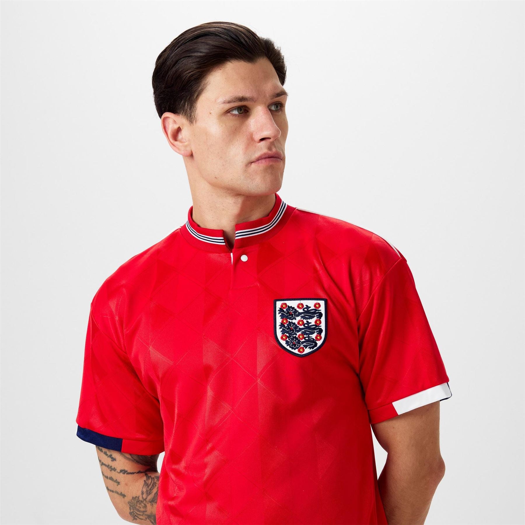 Score Draw Draw England Away Shirt 1988 89
