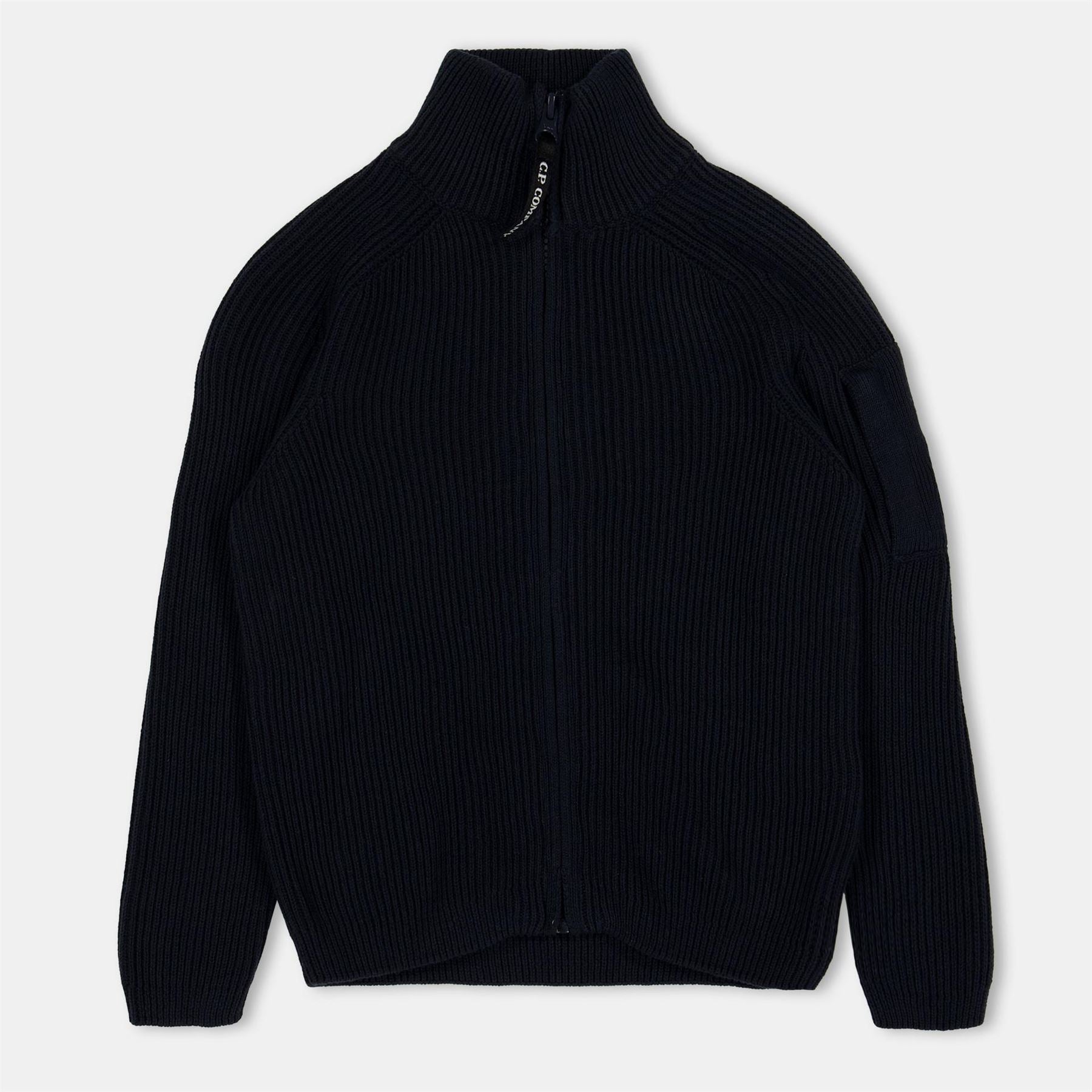 CP Company Quarter Zip Knitted Top