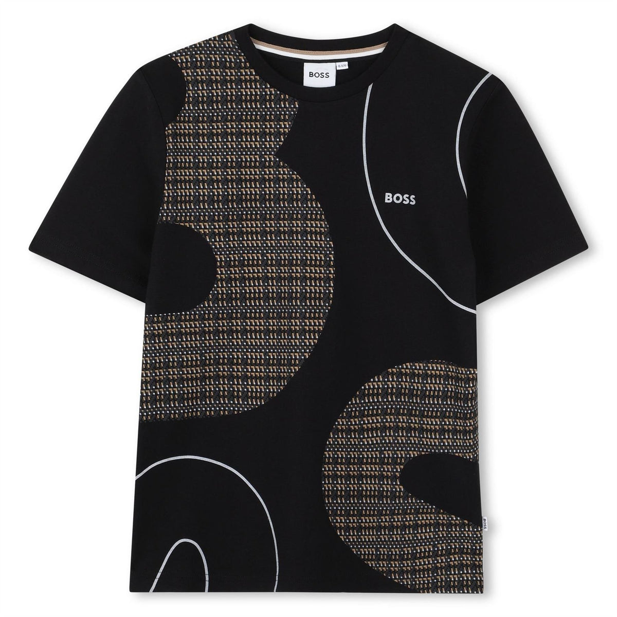 Boss Graphic Regular Fit Crew Neck T-Shirt