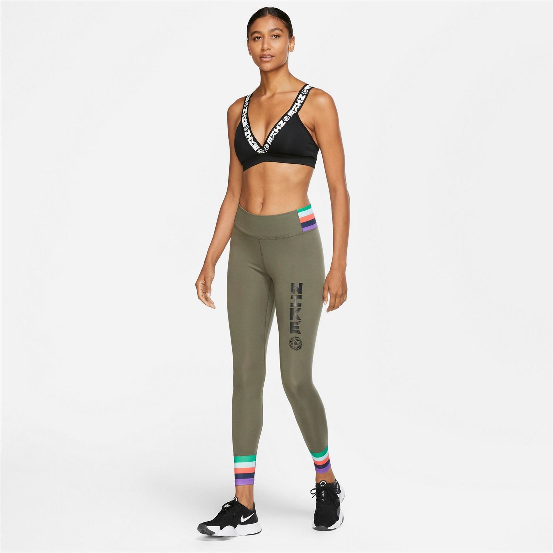 Nike Womens One Icon Clash 7 8 Tights