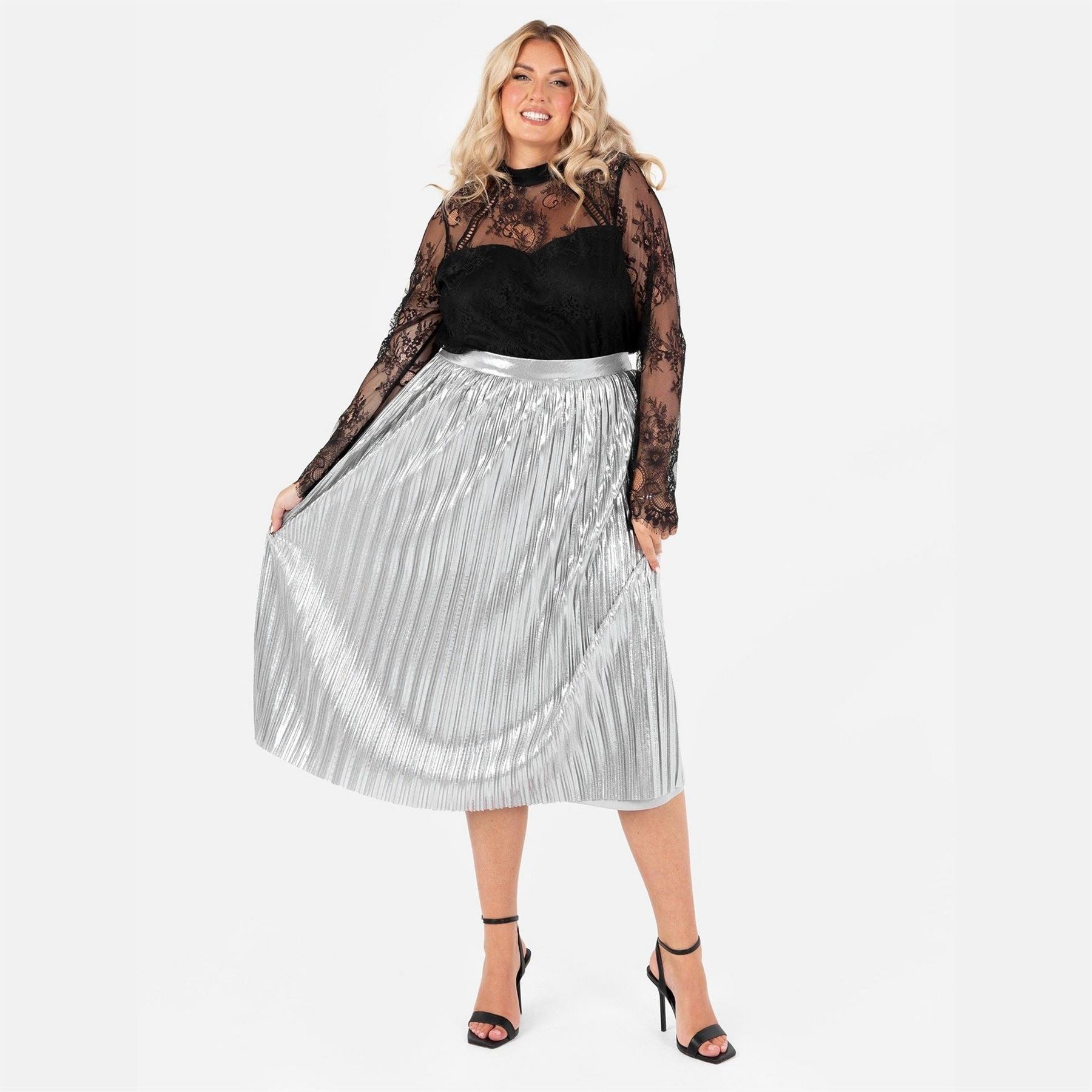 Lovedrobe Pleated Skirt