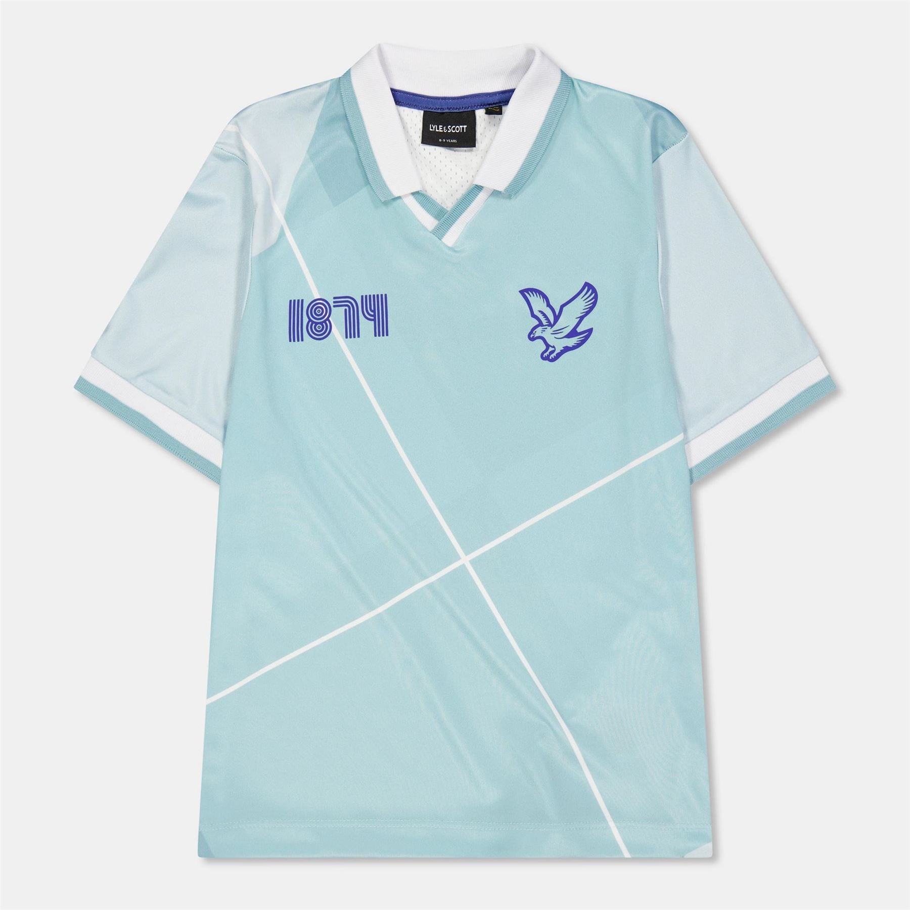 Lyle and Scott Regular Fit Argyle Short Sleeve Shirt