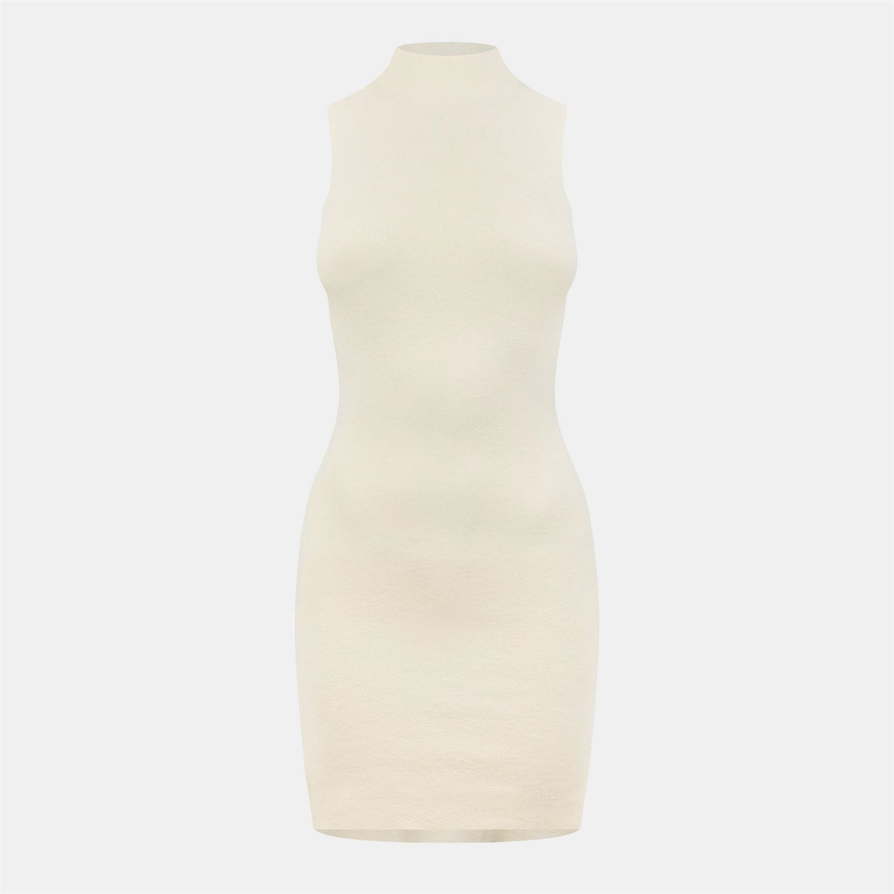 Jack Wills High Neck Mini Knitted Jumper Dress